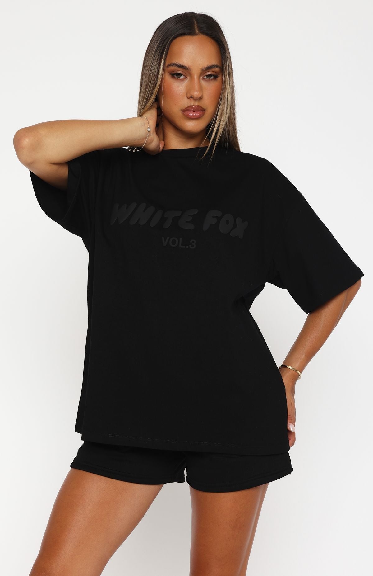Offstage Oversized Tee OnyxXXS/XS