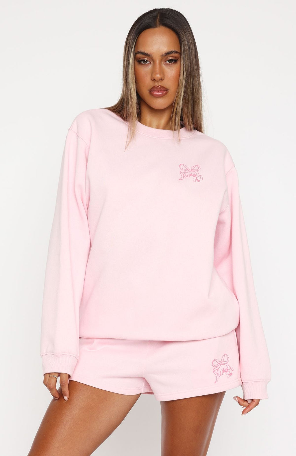 Love You Forever Oversized Sweater PinkXXS/XS