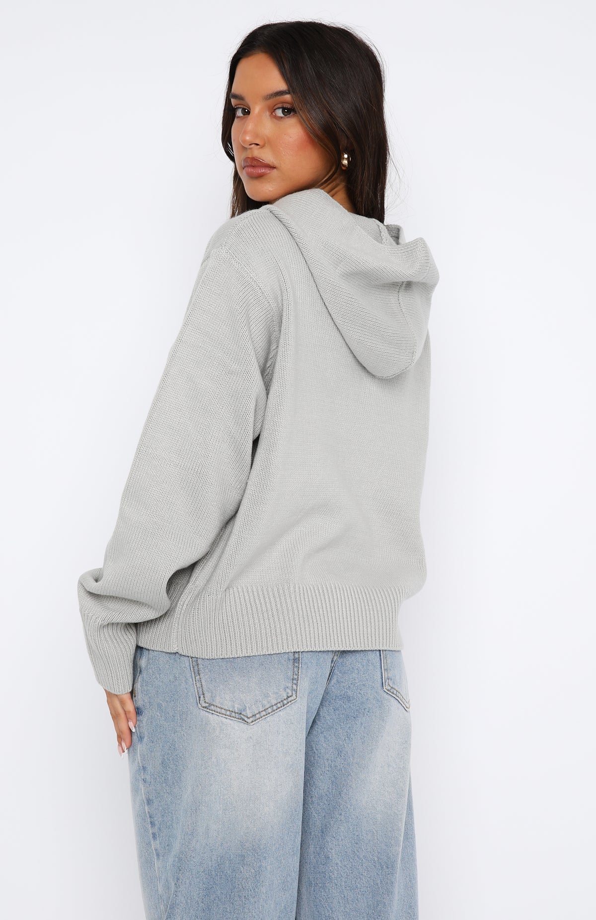 It's Cool Knit Hoodie Light GreyM/L