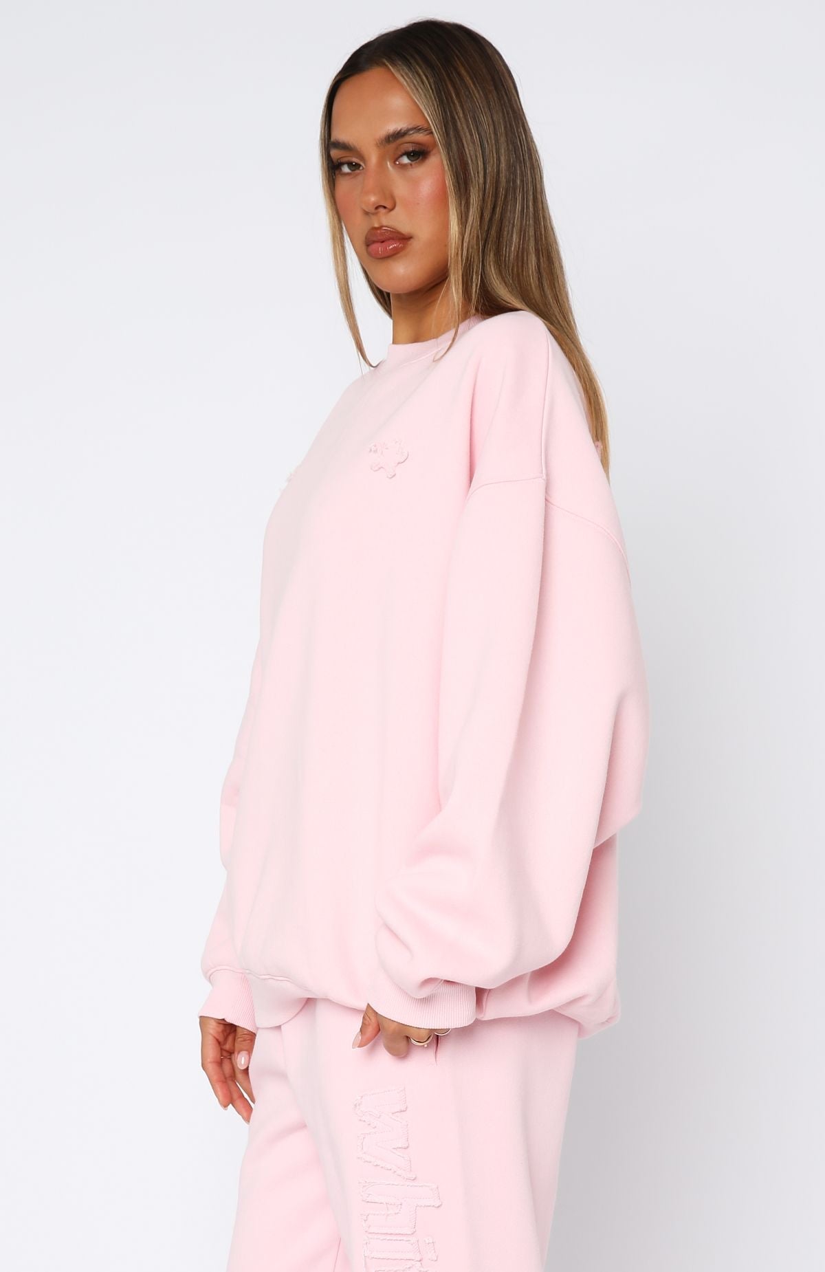 From The Archives Lexi Oversized Sweater PinkXS/S