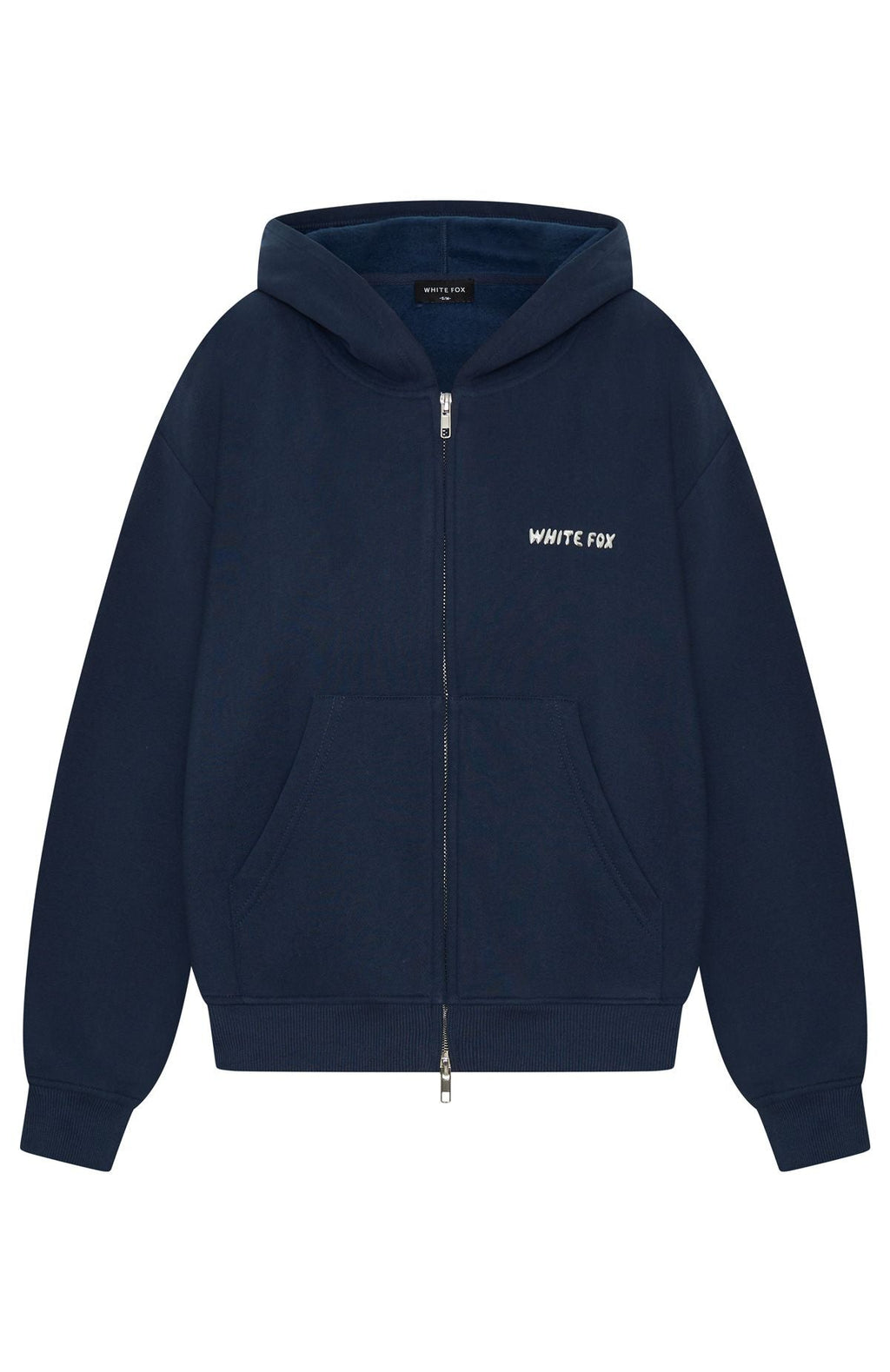 Test Drive Boxy Zip Front Hoodie Dark NavyL/XL