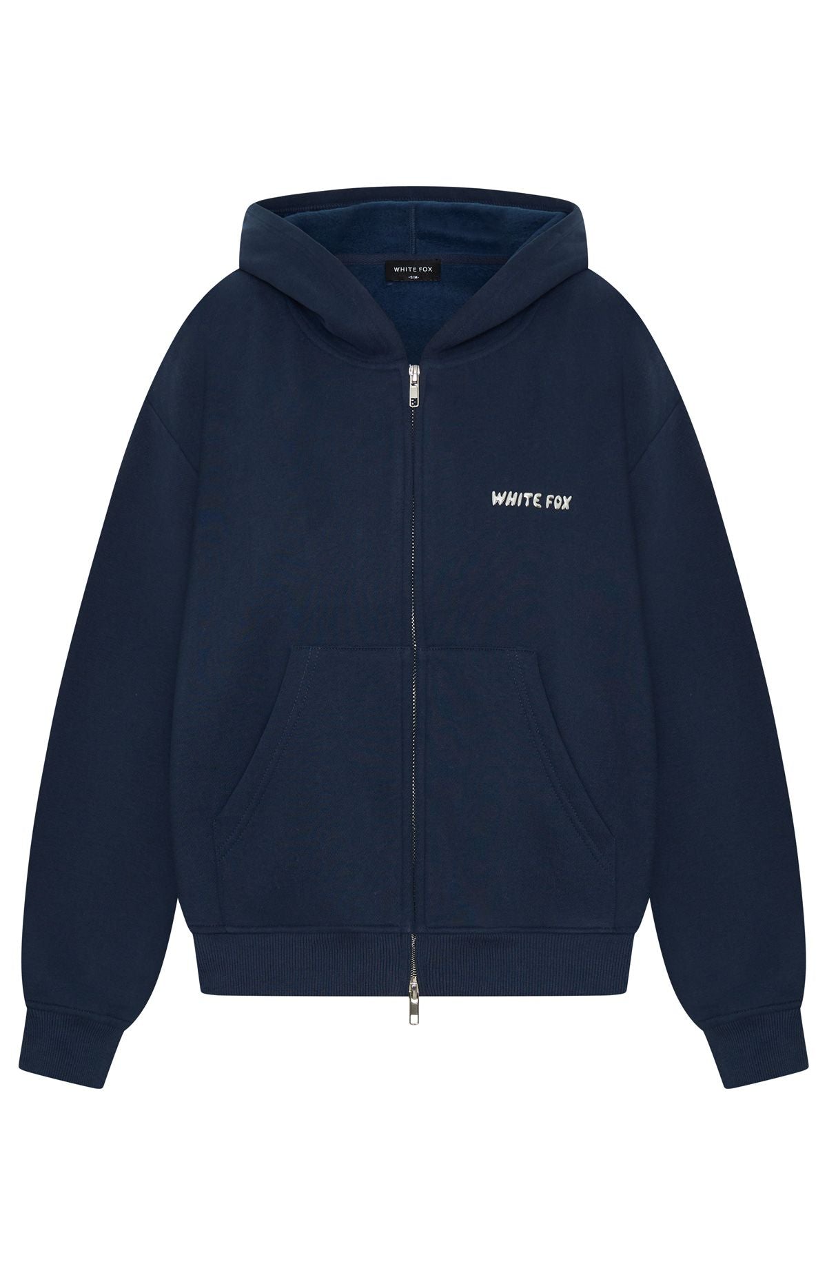 Test Drive Boxy Zip Front Hoodie Dark NavyL/XL