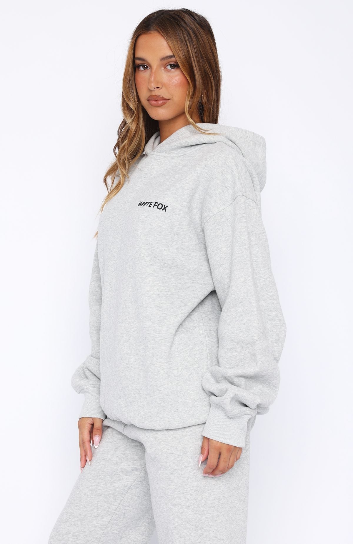 Core Classic Oversized Hoodie Dark Grey MarleM/L