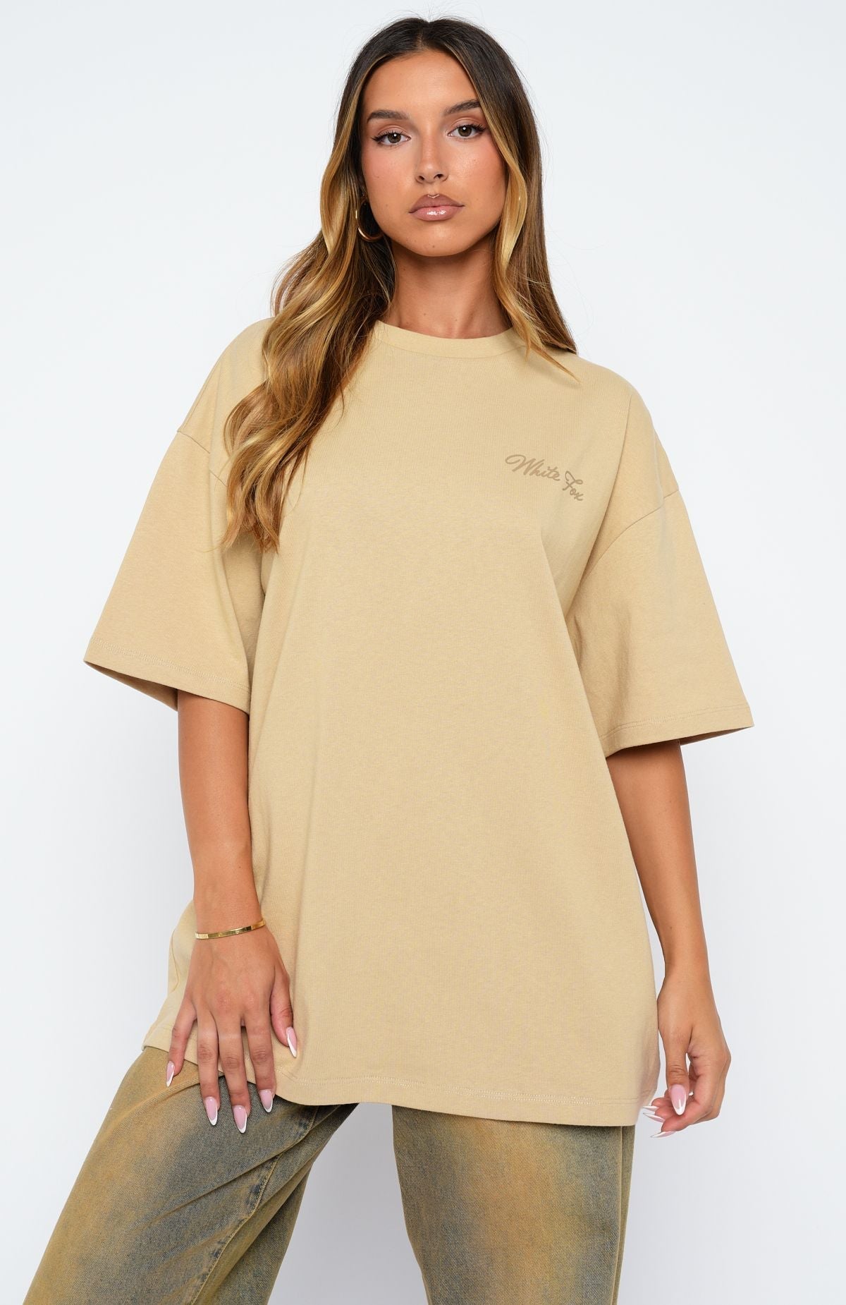 Creative Studios Oversized Tee OatmealS/M