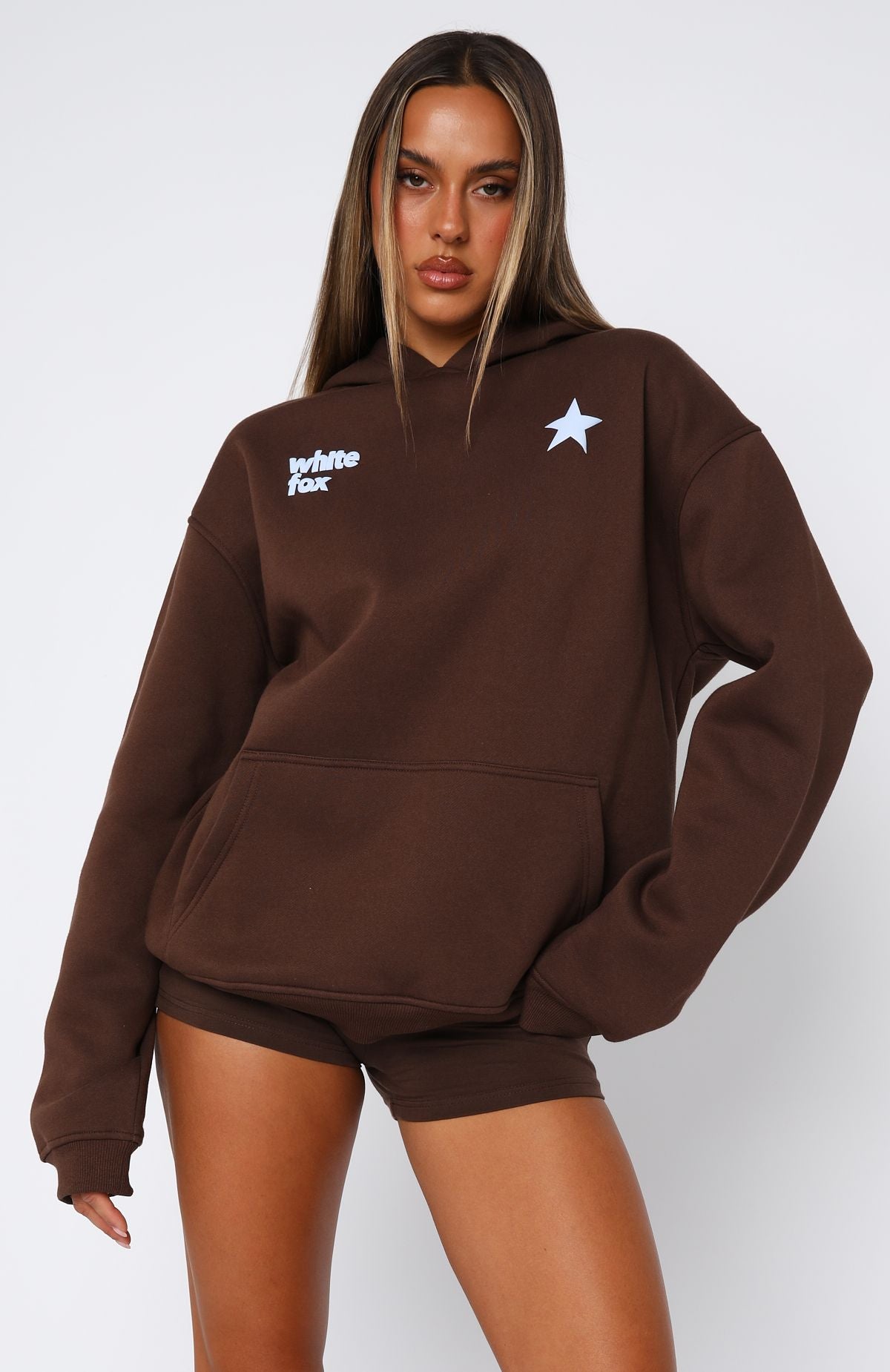 From The Archives Charli Oversized Hoodie ChocolateXS/S