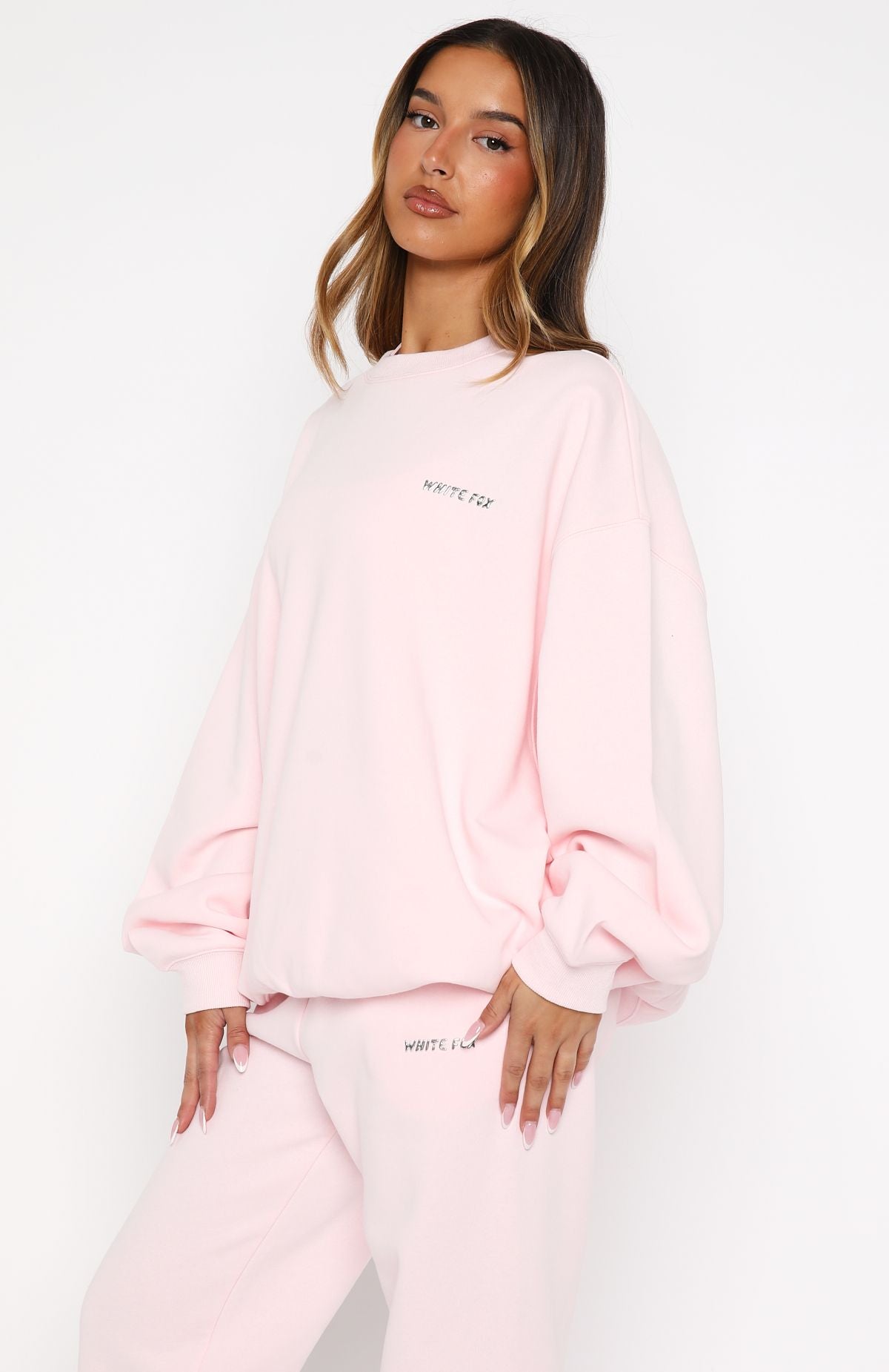 Test Drive Oversized Sweater Icy PinkXS/S