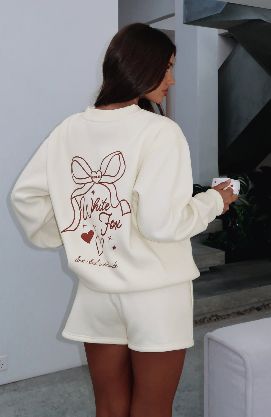 Love You Forever Oversized Sweater CreamM/L