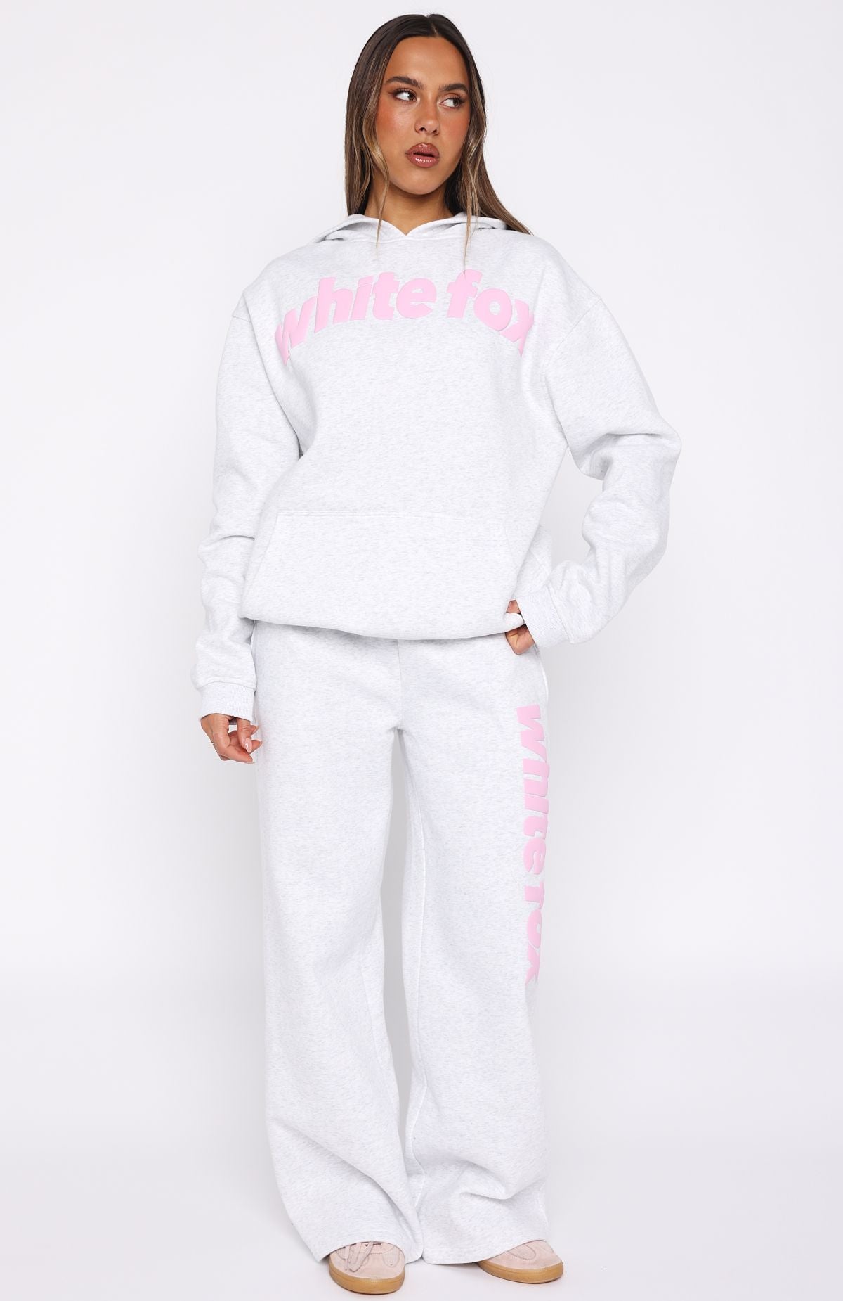 From The Archives Kenzie Oversized Hoodie Grey MarleM/L