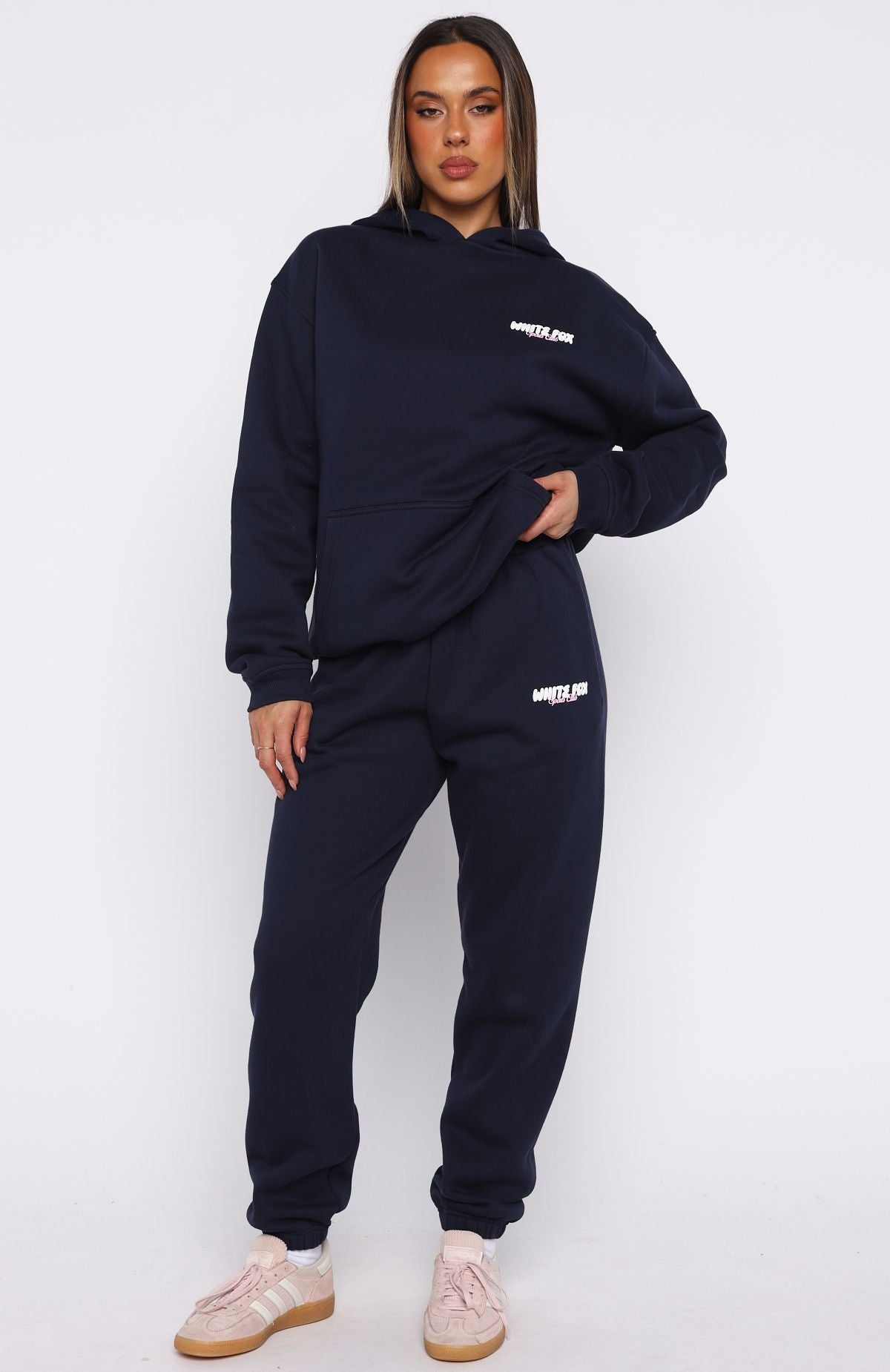 Club 14 Trinity Oversized Hoodie NavyL/XL