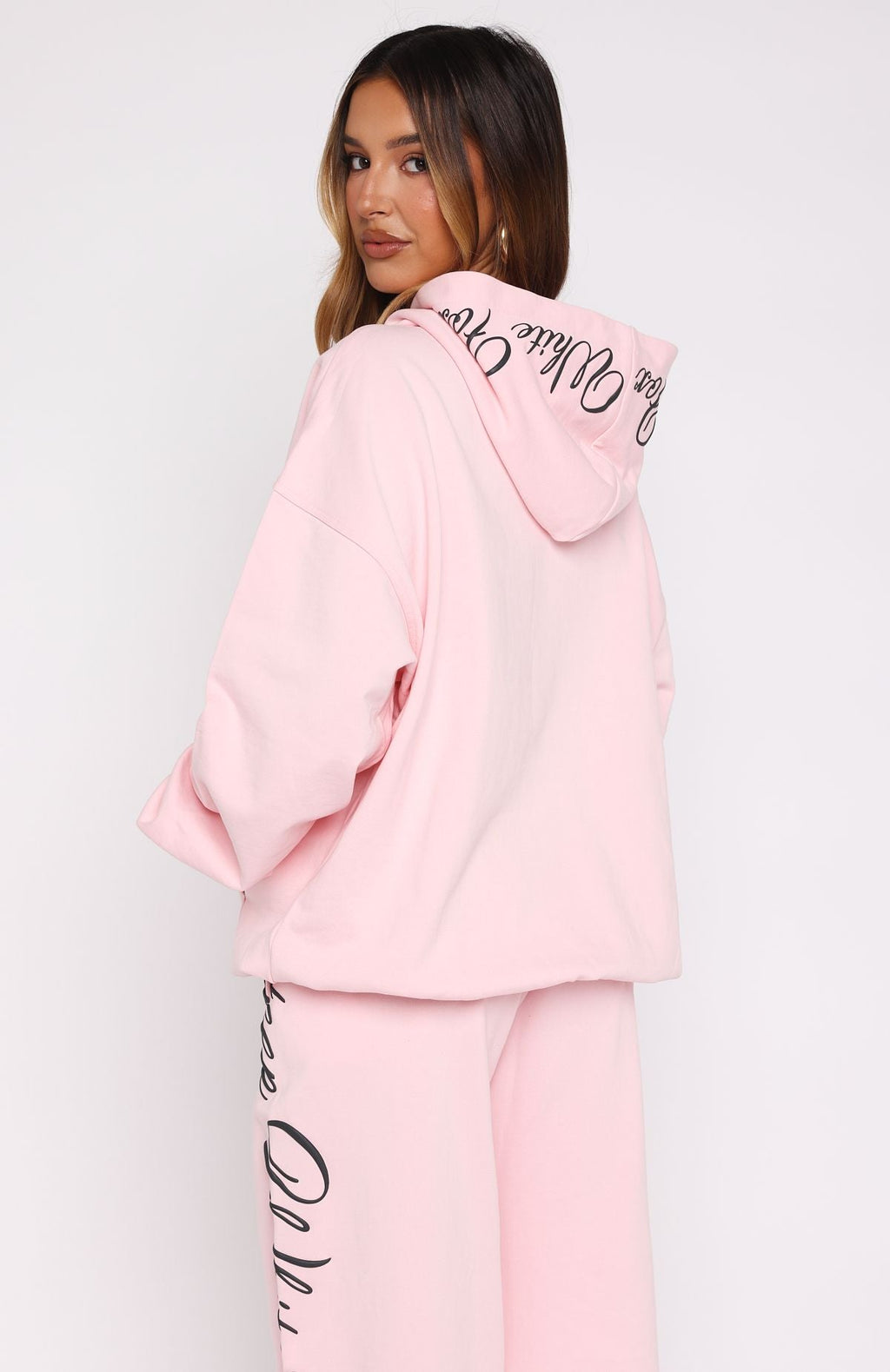 Lucky Thirteen Shaya Oversized Hoodie Soft PinkM/L