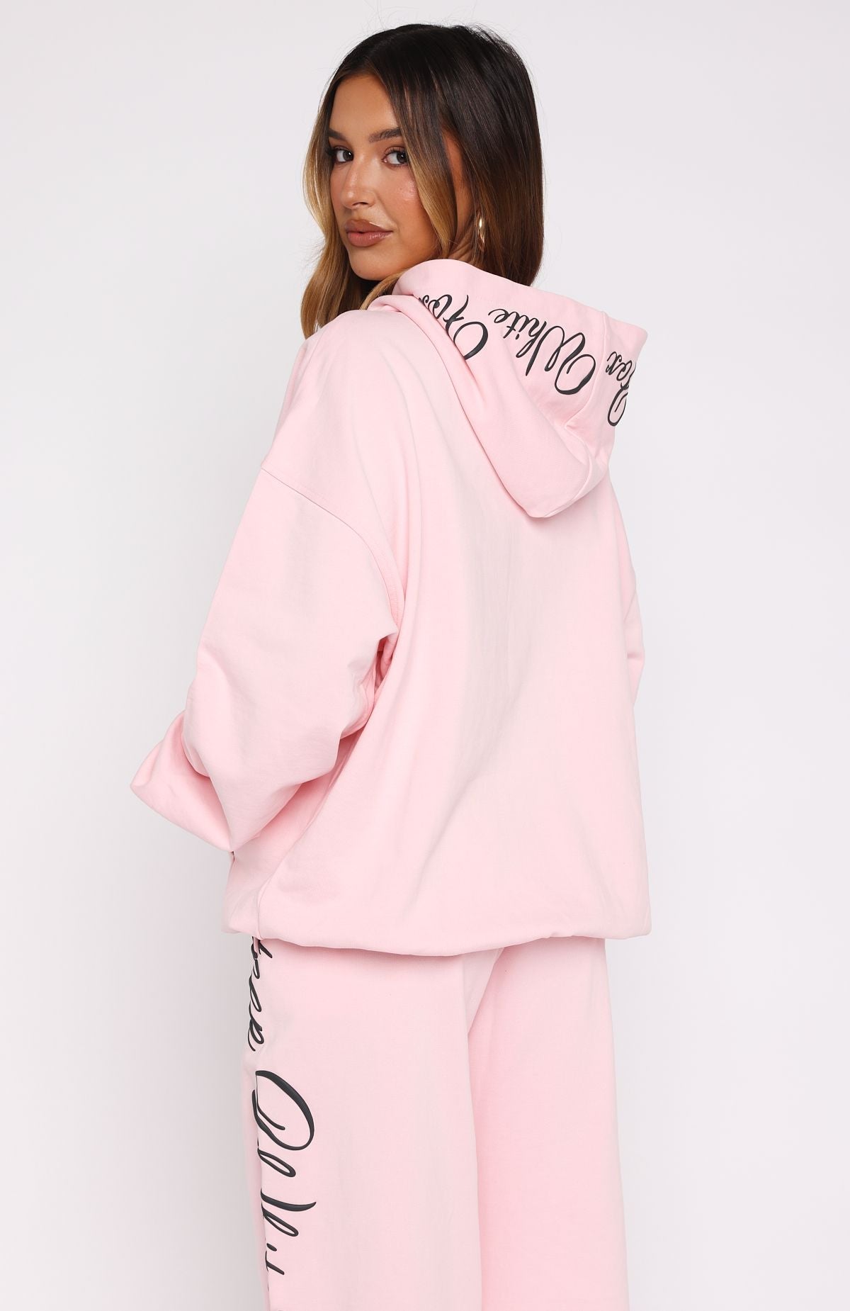 Lucky Thirteen Shaya Oversized Hoodie Soft PinkM/L