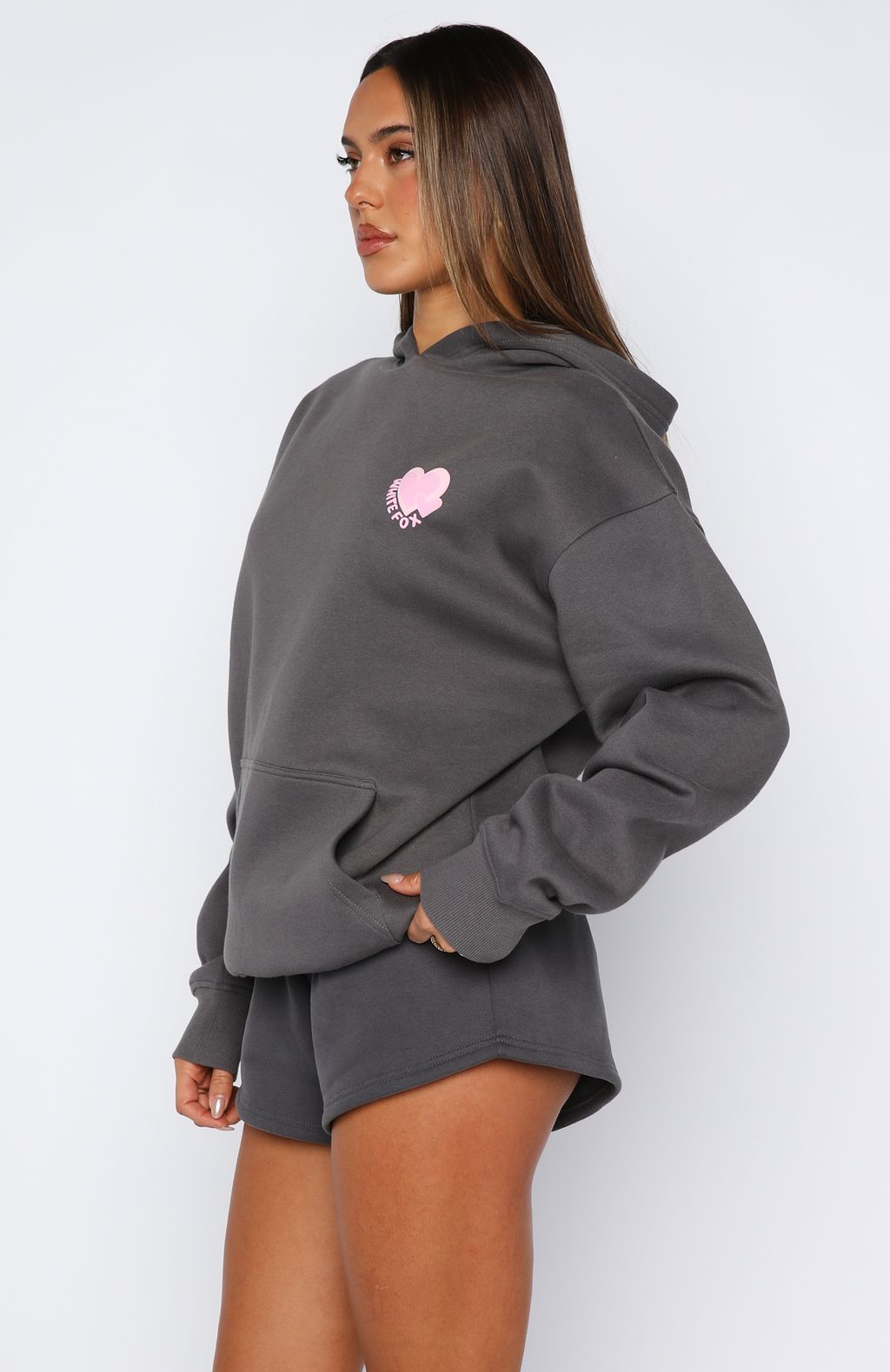 Never Stopping Oversized Hoodie VolcanicXS/S
