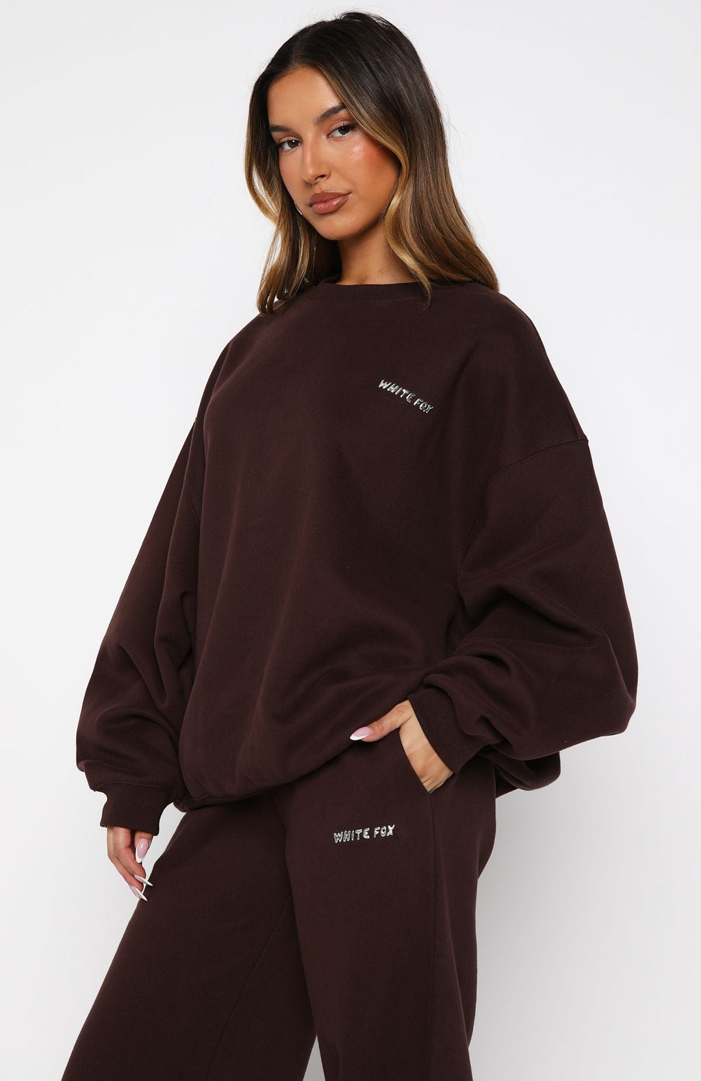 Test Drive Oversized Sweater ChocolateXS/S