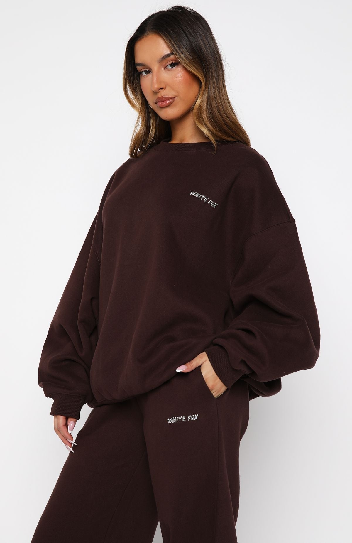 Test Drive Oversized Sweater ChocolateXS/S