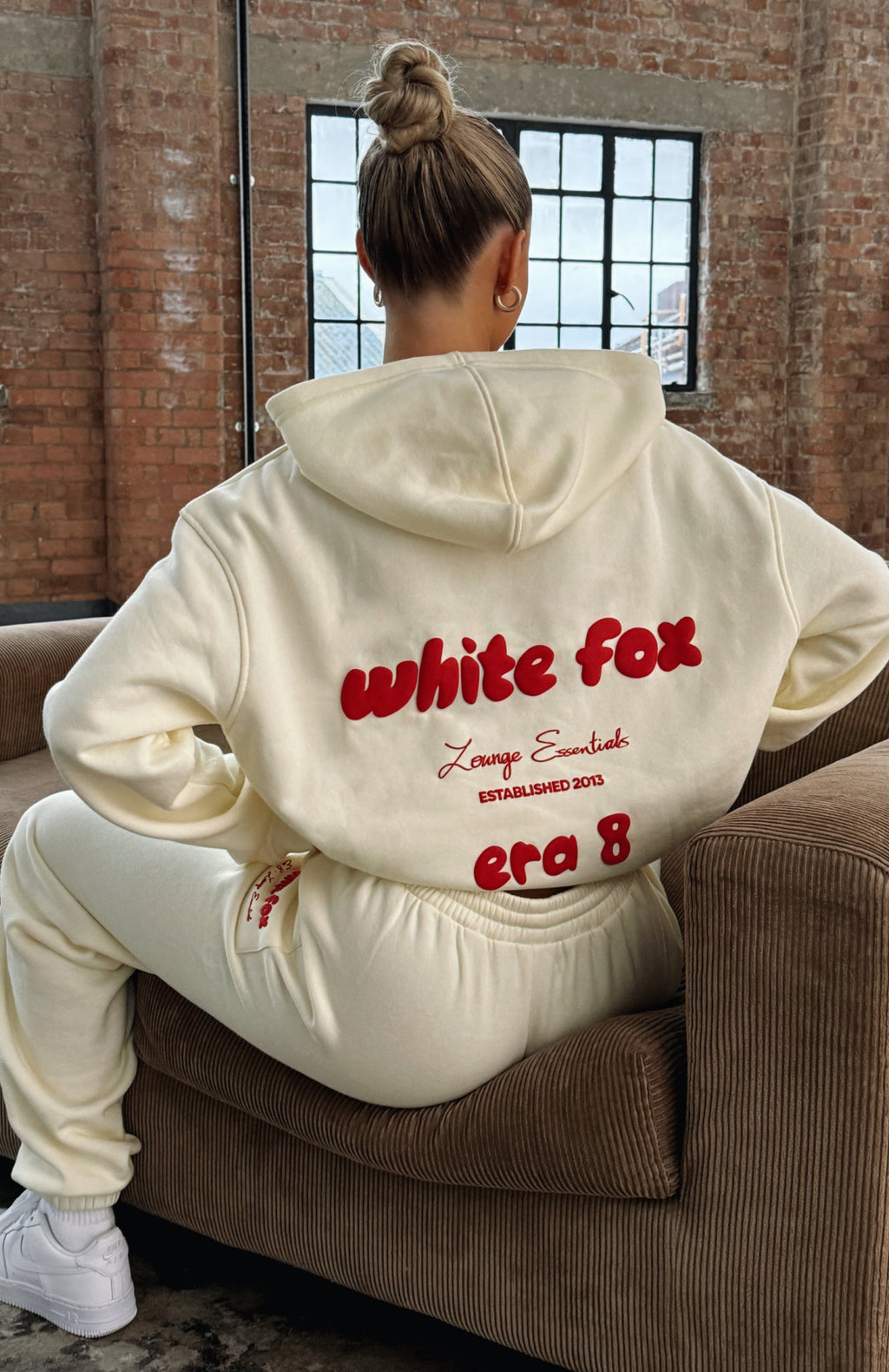 Era 8 Oversized Hoodie Cherry CreamXXS/XS