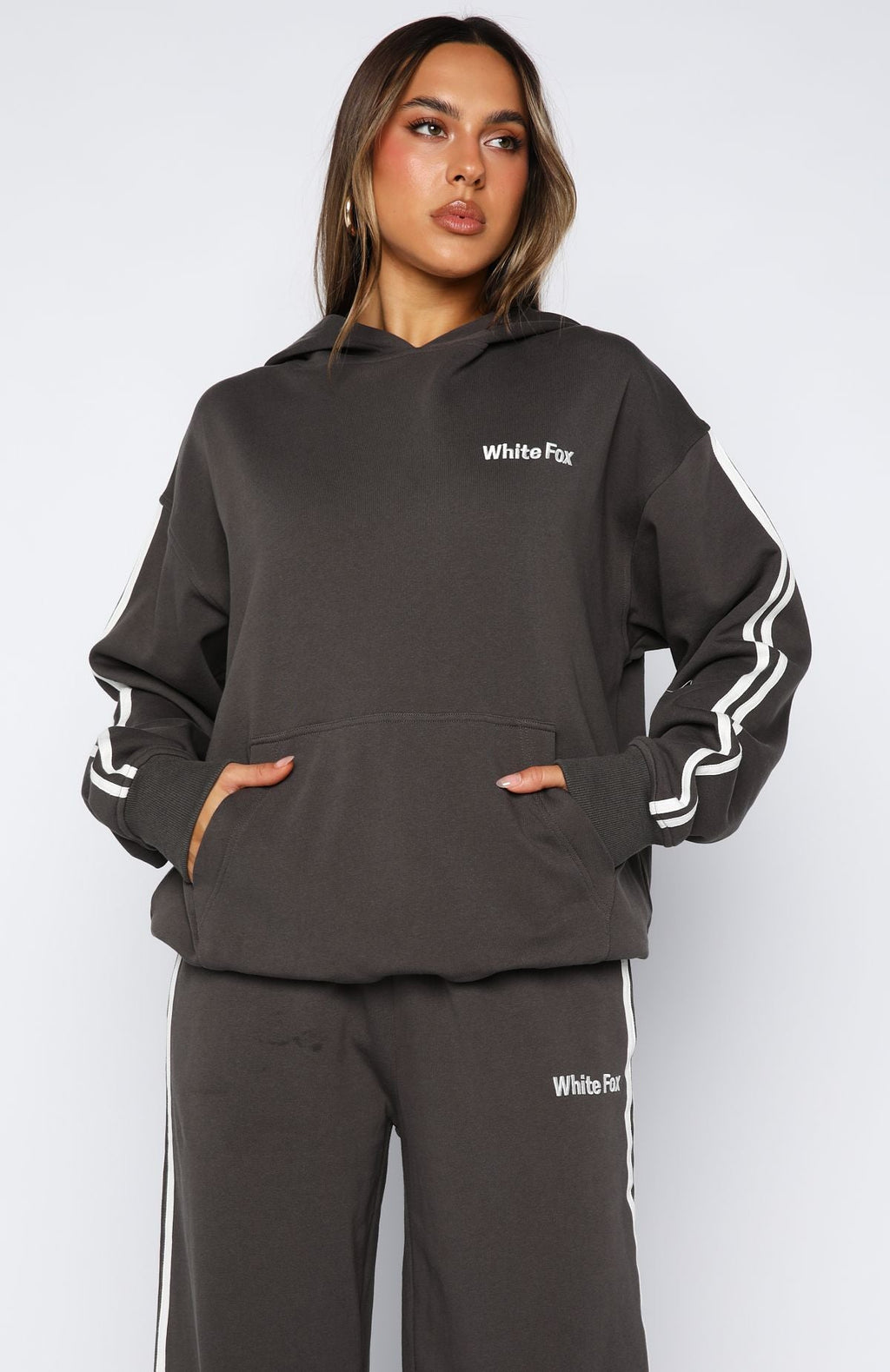 Star Student Oversized Hoodie CharcoalL/XL