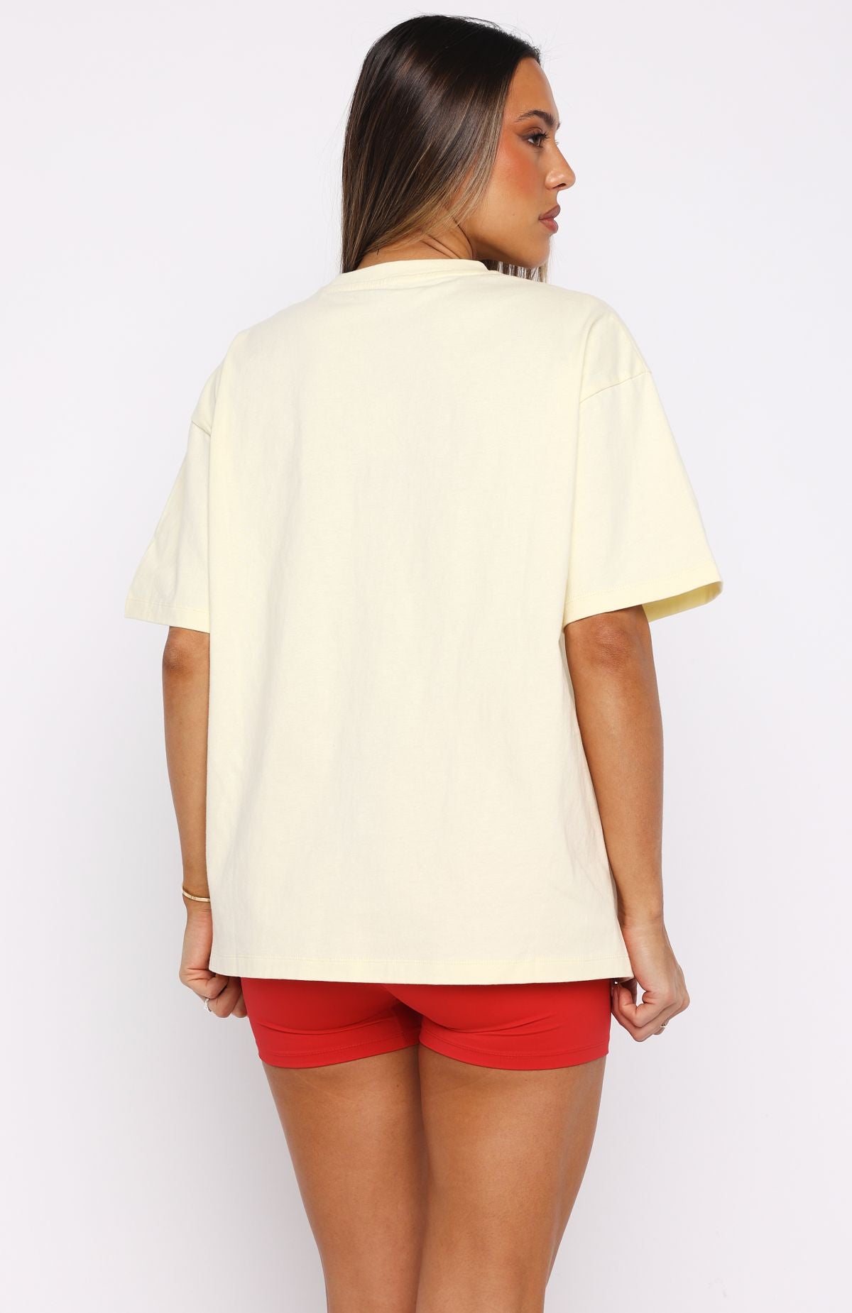 Club 14 Izzy Oversized Tee LemonM/L
