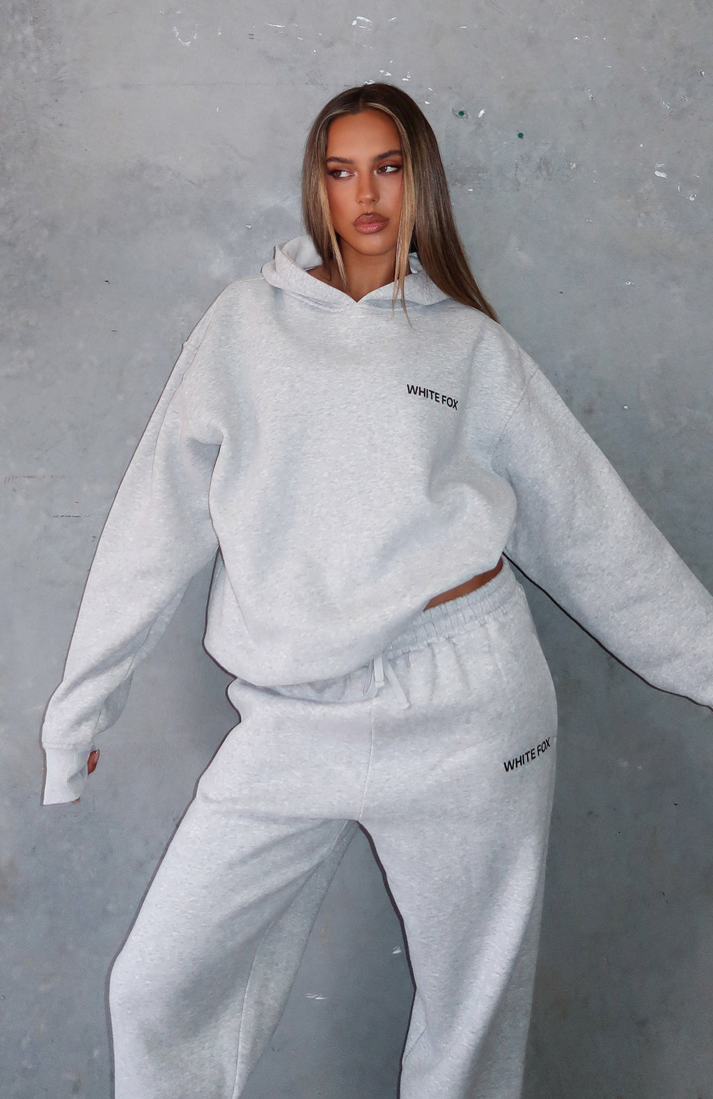 Core Classic Oversized Hoodie Dark Grey MarleXXS/XS