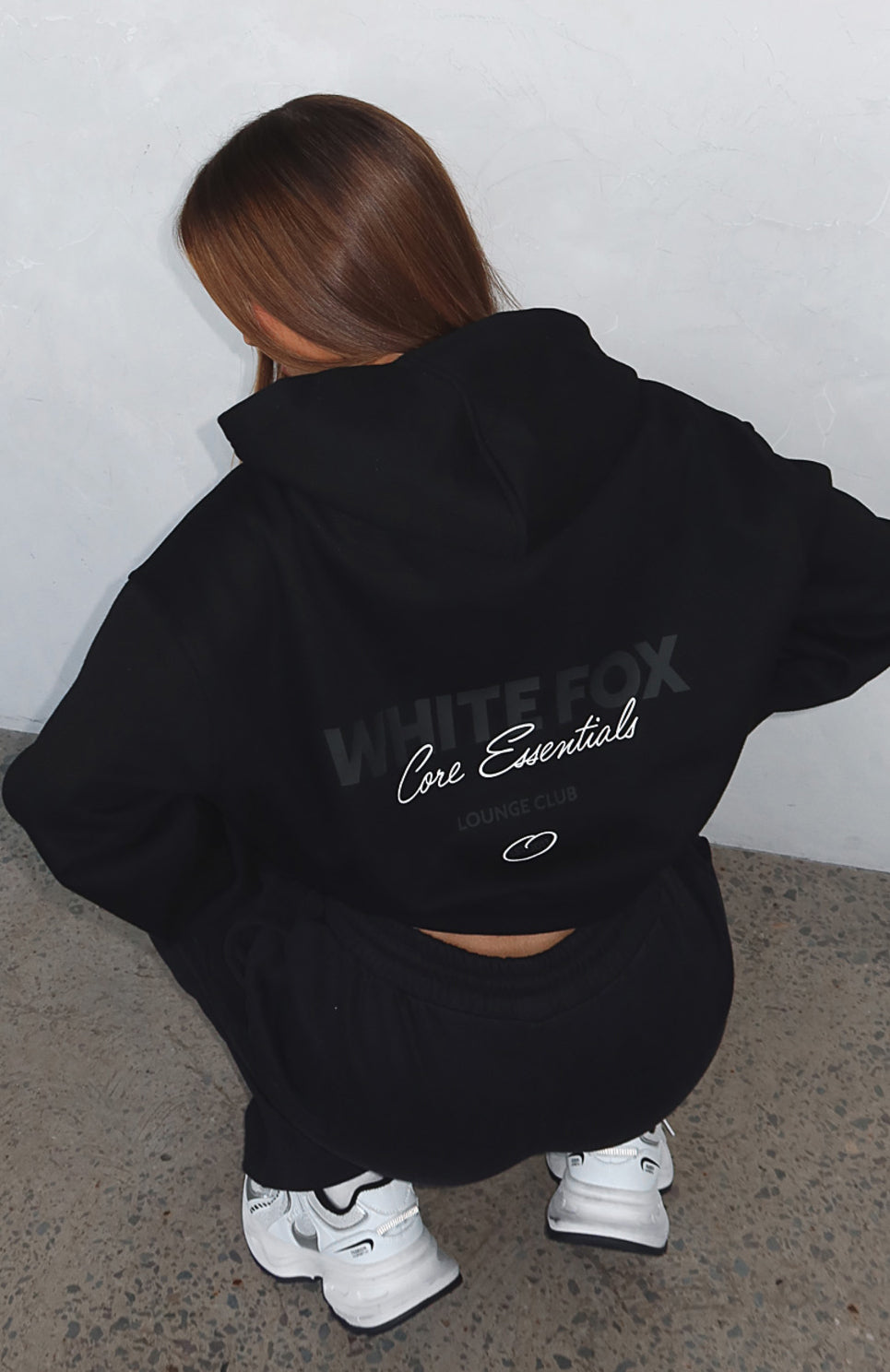 Core Essentials Oversized Hoodie BlackXXS/XS