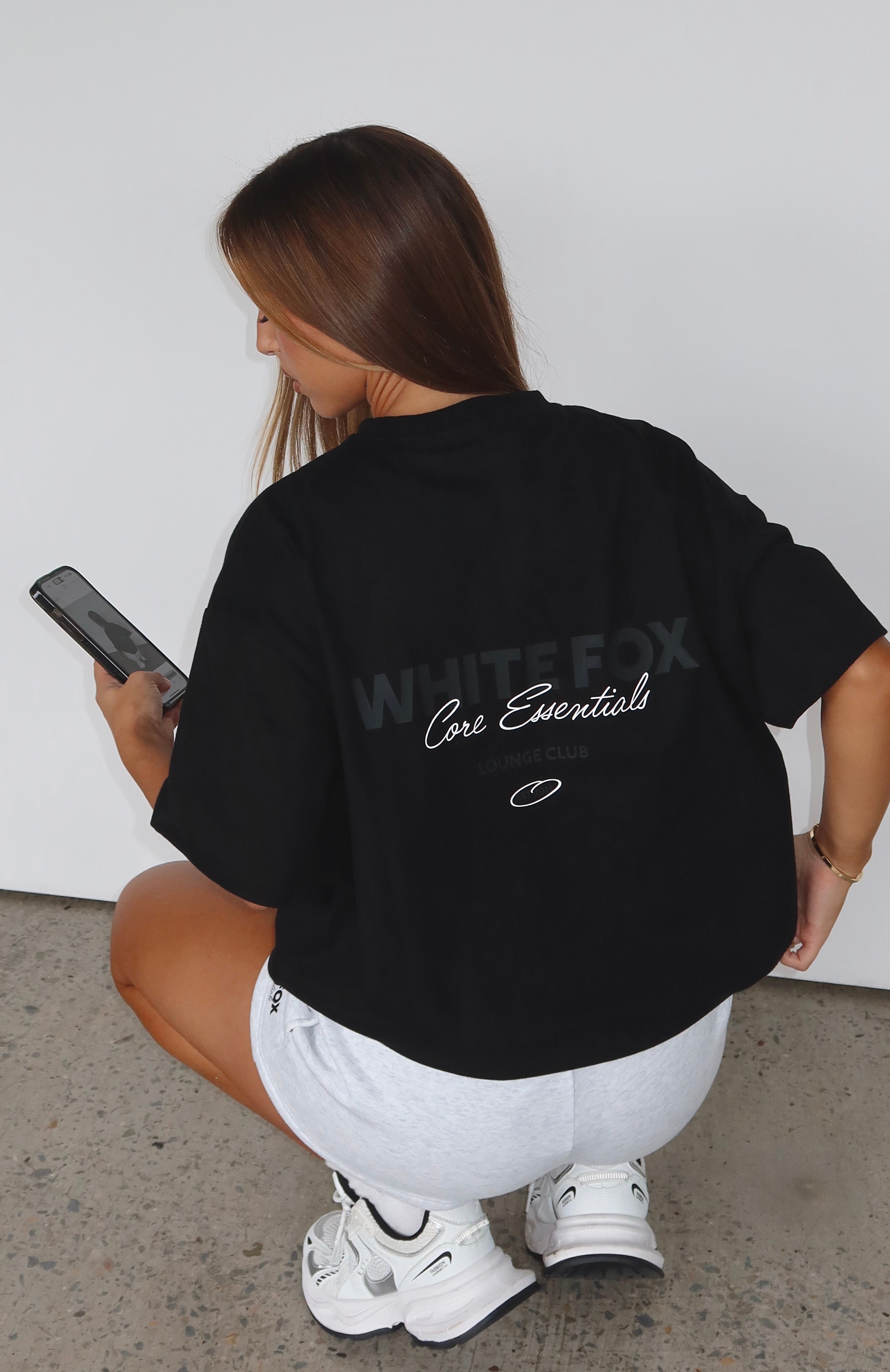 Core Essentials Oversized Tee BlackL/XL