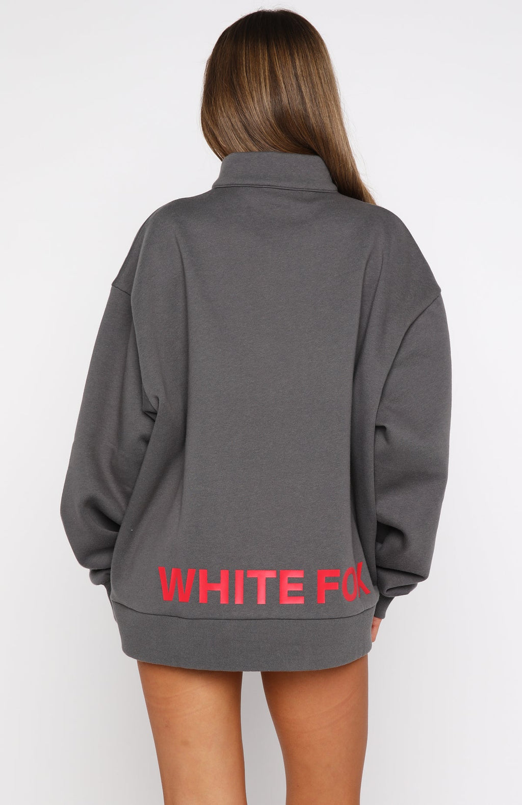 Caught Up With You Zip Front Sweater VolcanicM/L