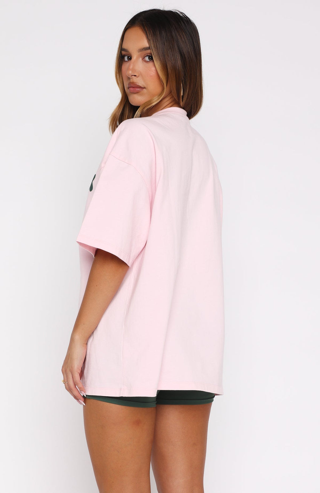 Lucky Thirteen Charise Oversized Tee Soft PinkS/M
