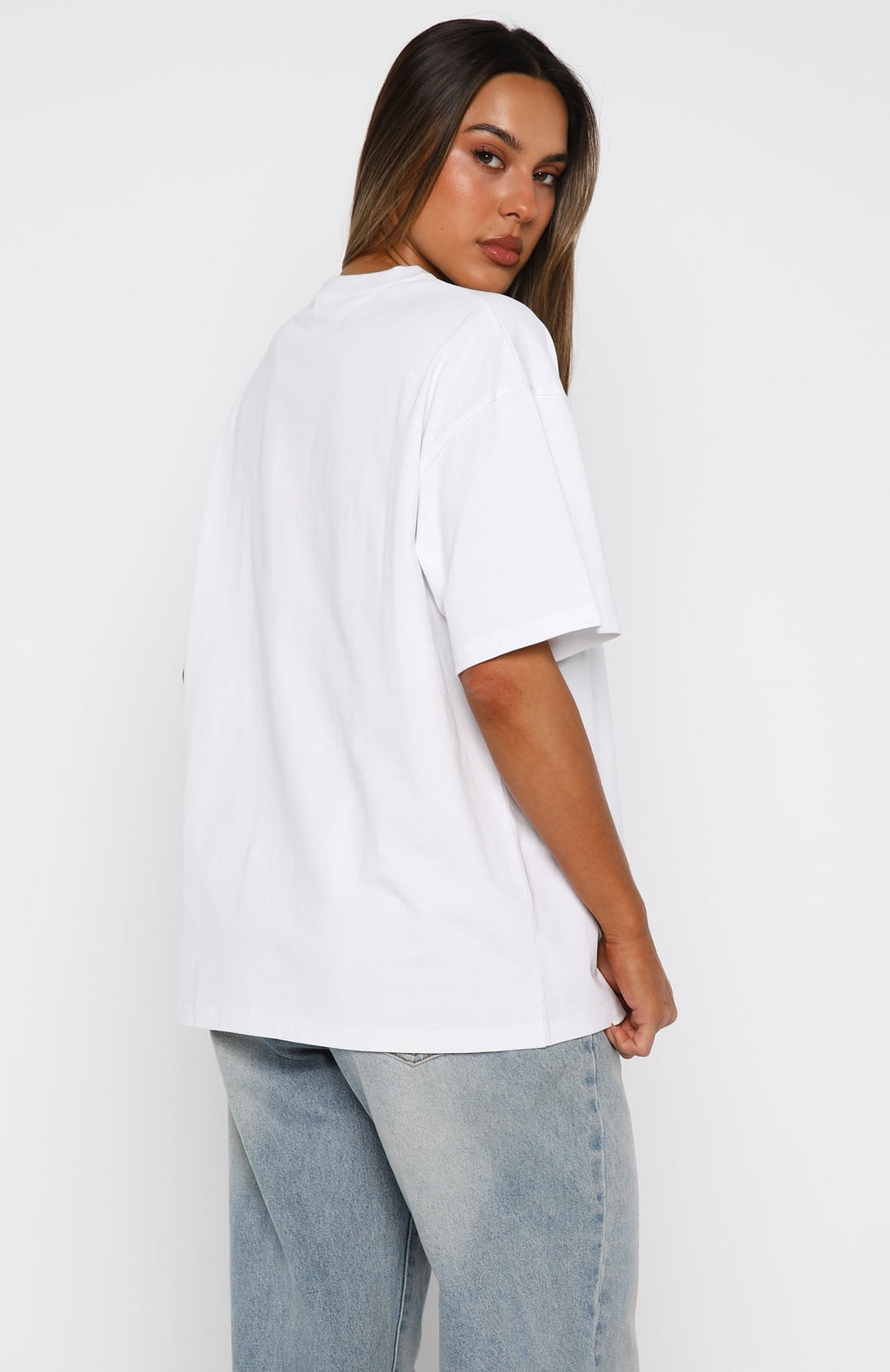 Christmas Feeling Oversized Tee WhiteM/L