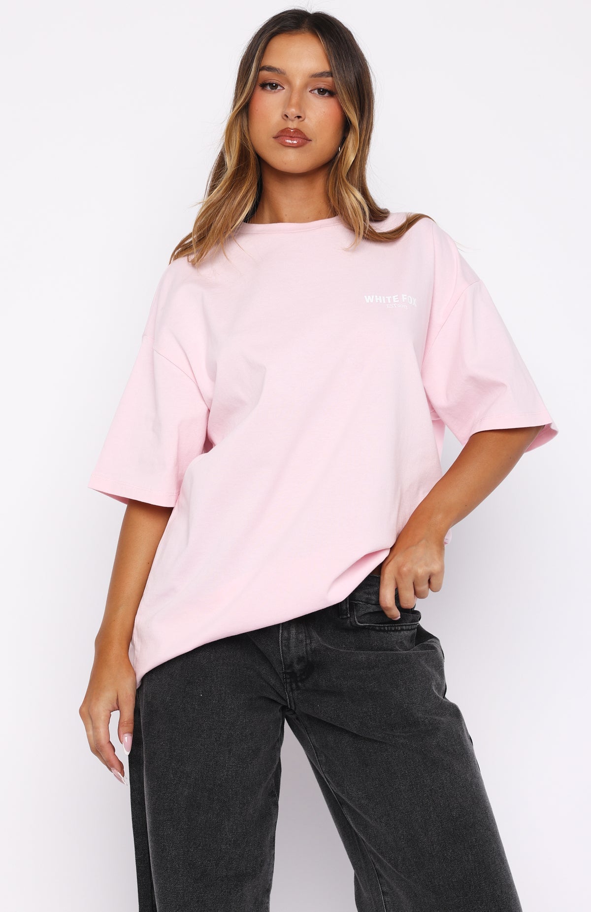 Non Negotiable Oversized Tee PinkXL/XXL