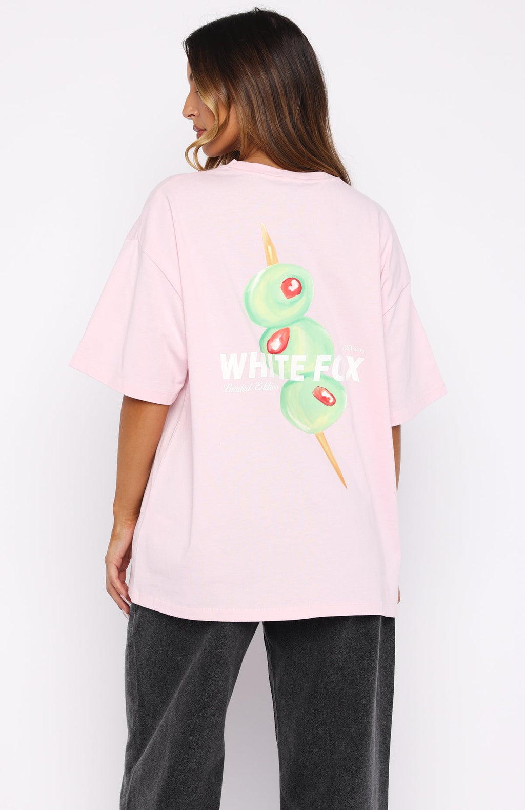 Non Negotiable Oversized Tee PinkM/L