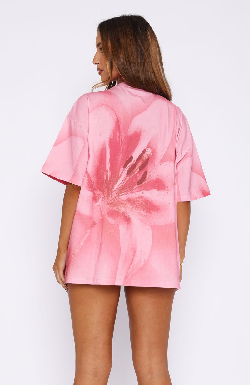 Most Loved Oversized Tee PinkM/L