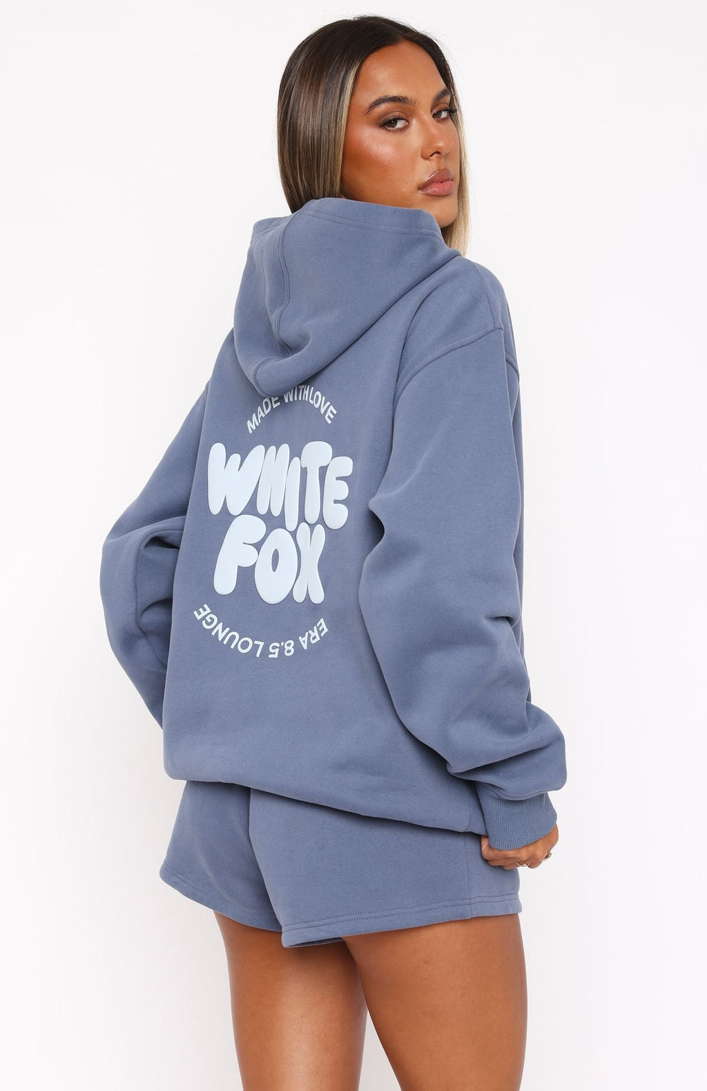 With Love For You Oversized Hoodie OceanM/L