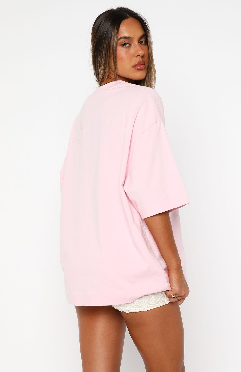 Own Your Glow Oversized Tee PinkS/M