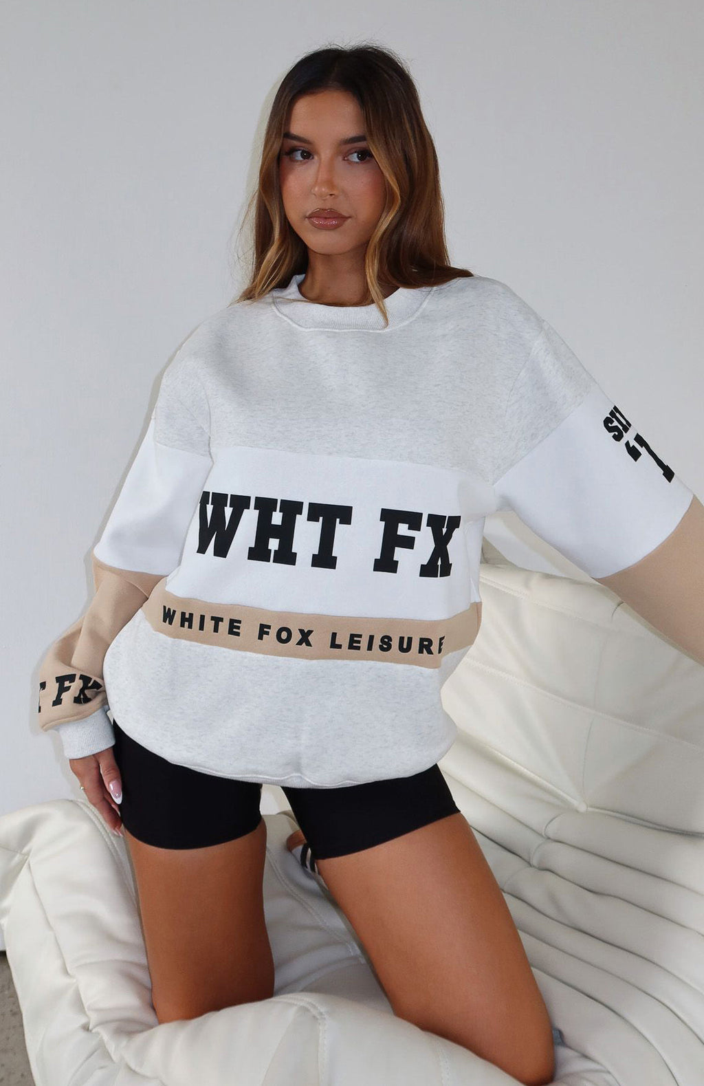 Latest And Greatest Oversized Sweater NeutralL/XL