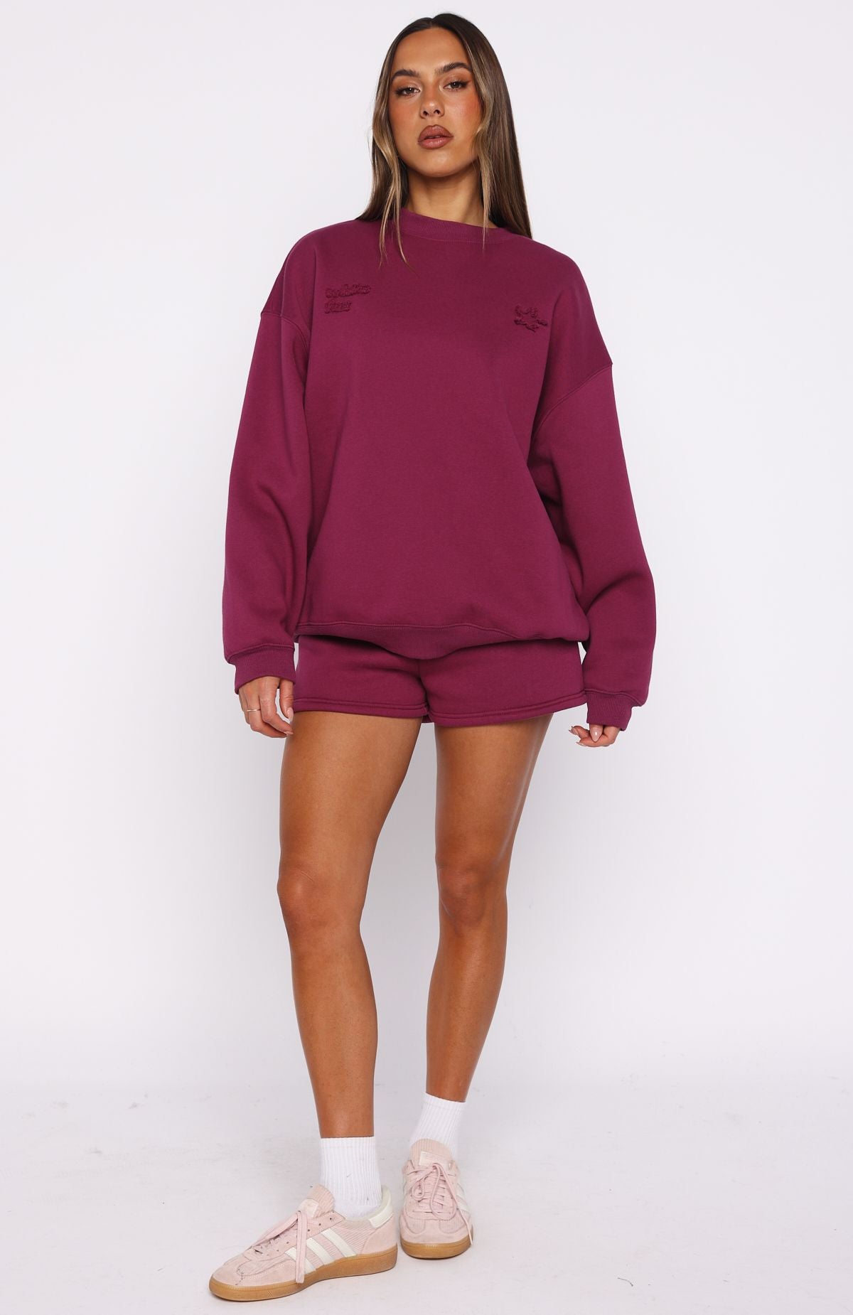 From The Archives Lexi Oversized Sweater BerryM/L