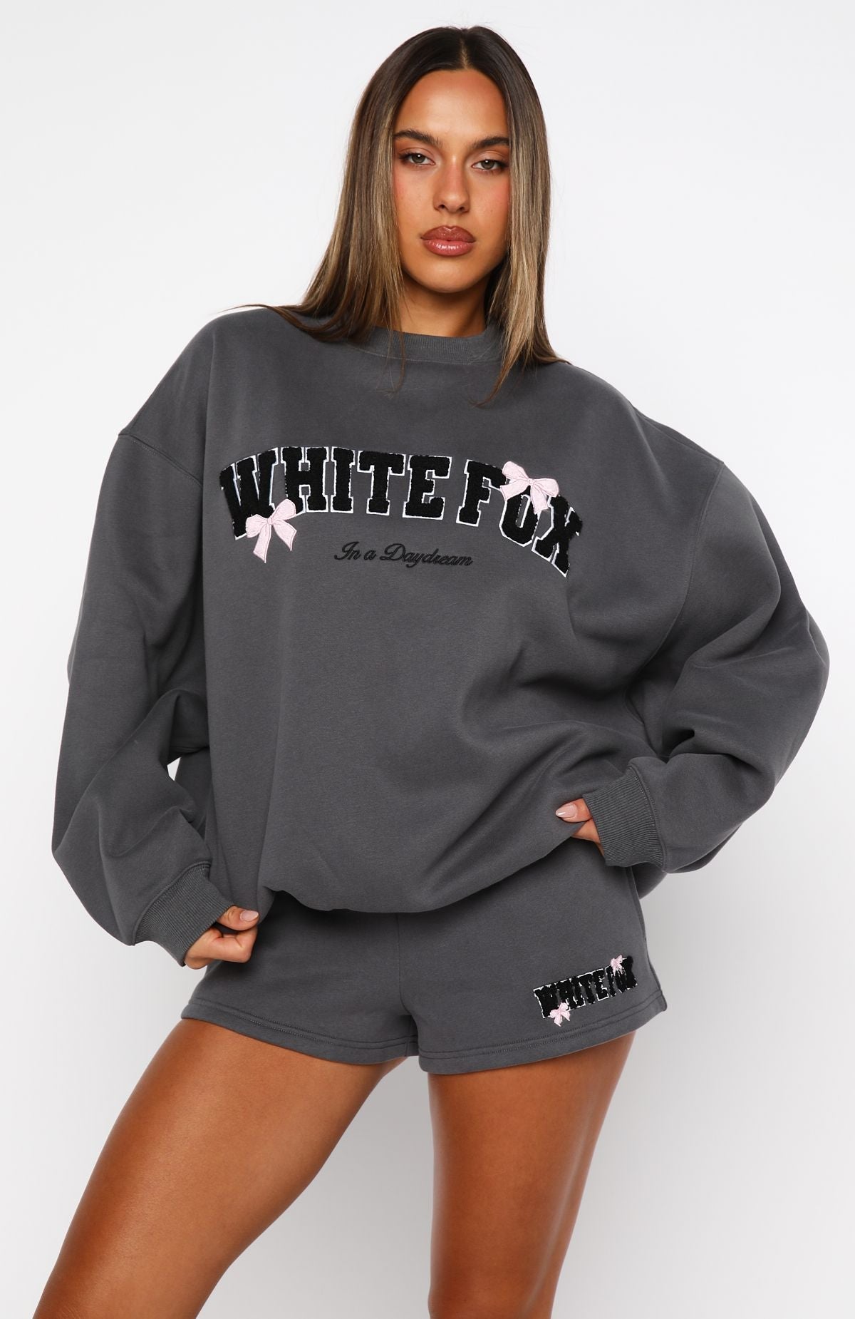 Daydreamers Madeline Drop Shoulder Sweater VolcanicXXS/XS