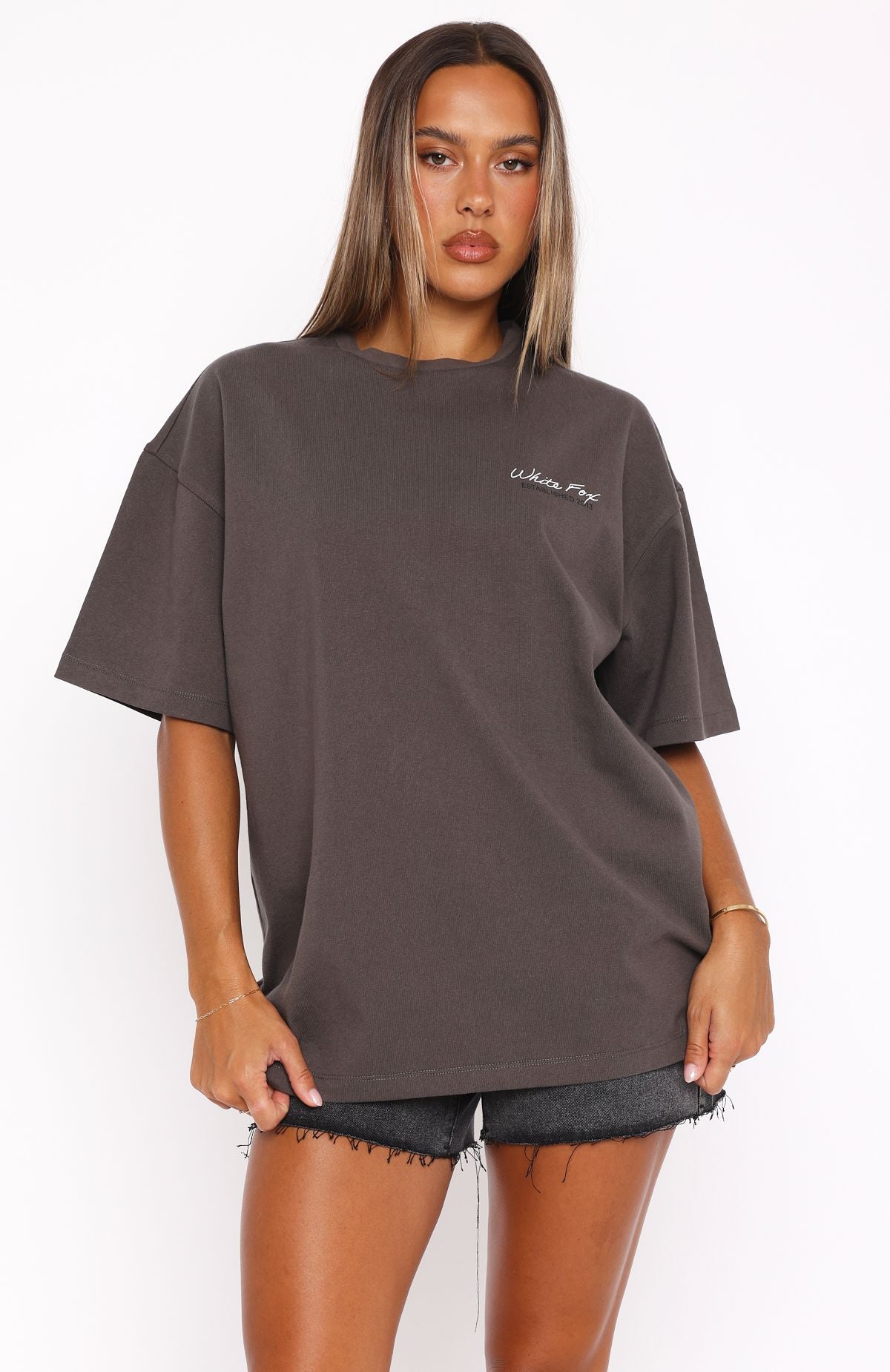 Studio Essentials Oversized Tee VolcanicXS/S