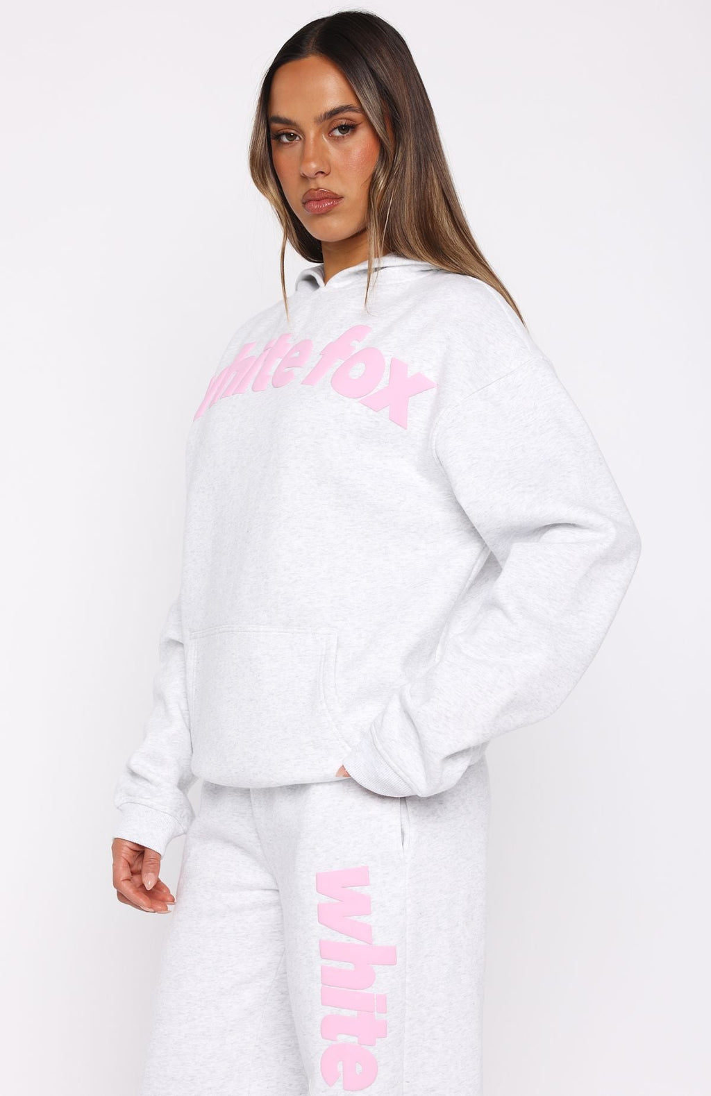 From The Archives Kenzie Oversized Hoodie Grey MarleXS/S