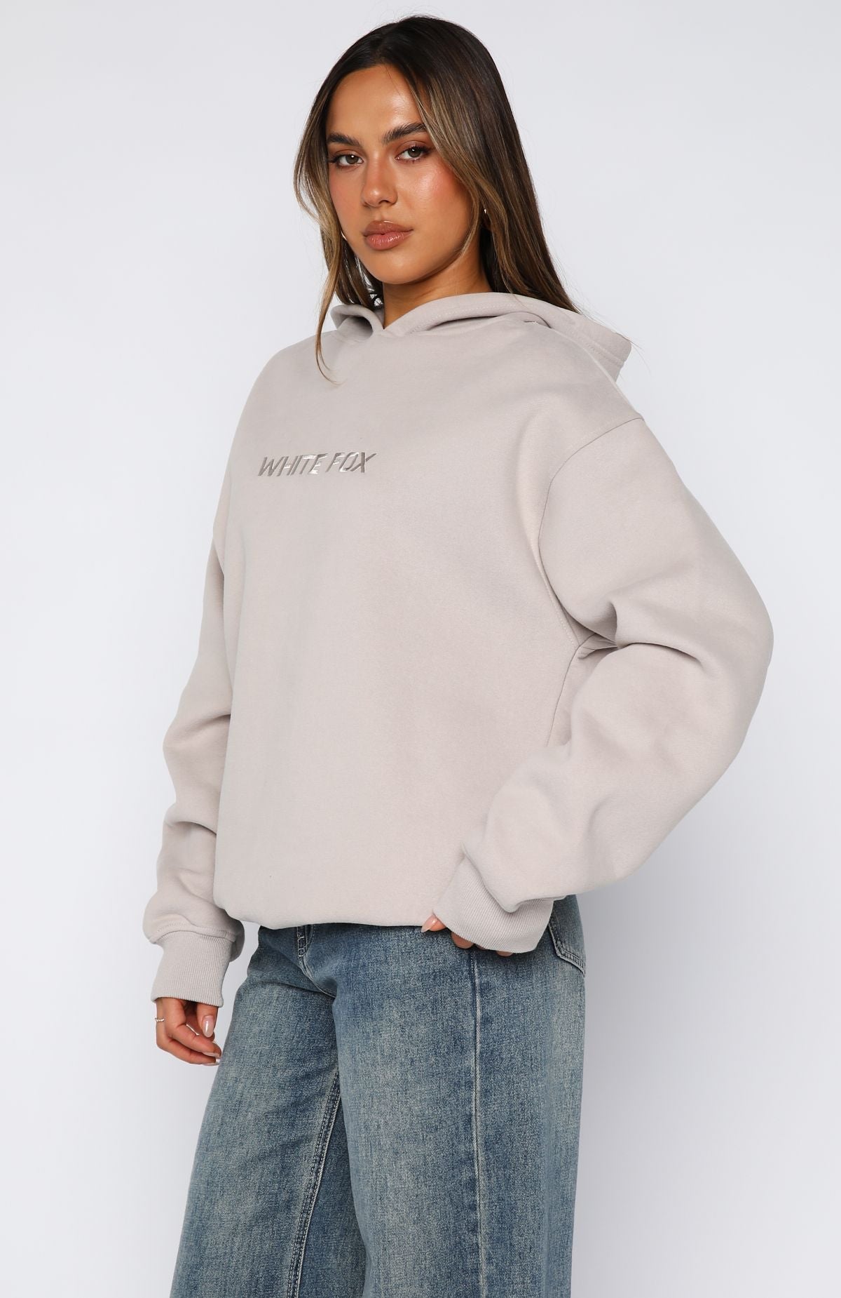 Stay Lifted Oversized Hoodie MoonM/L