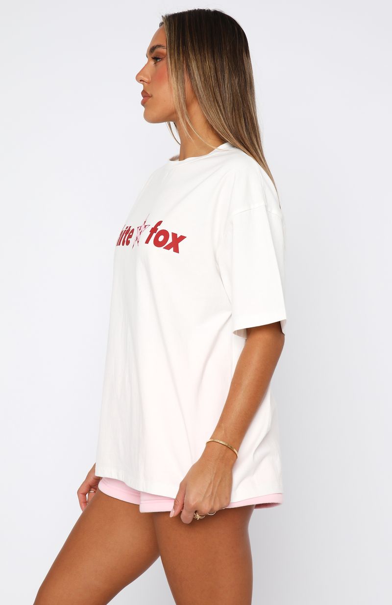 From The Archives Mila Oversized Tee WhiteXS/S