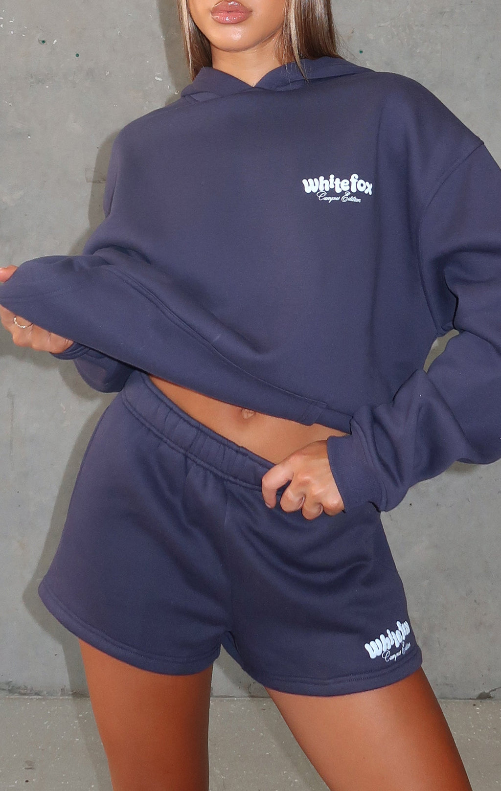 High Above Oversized Hoodie NavyL/XL