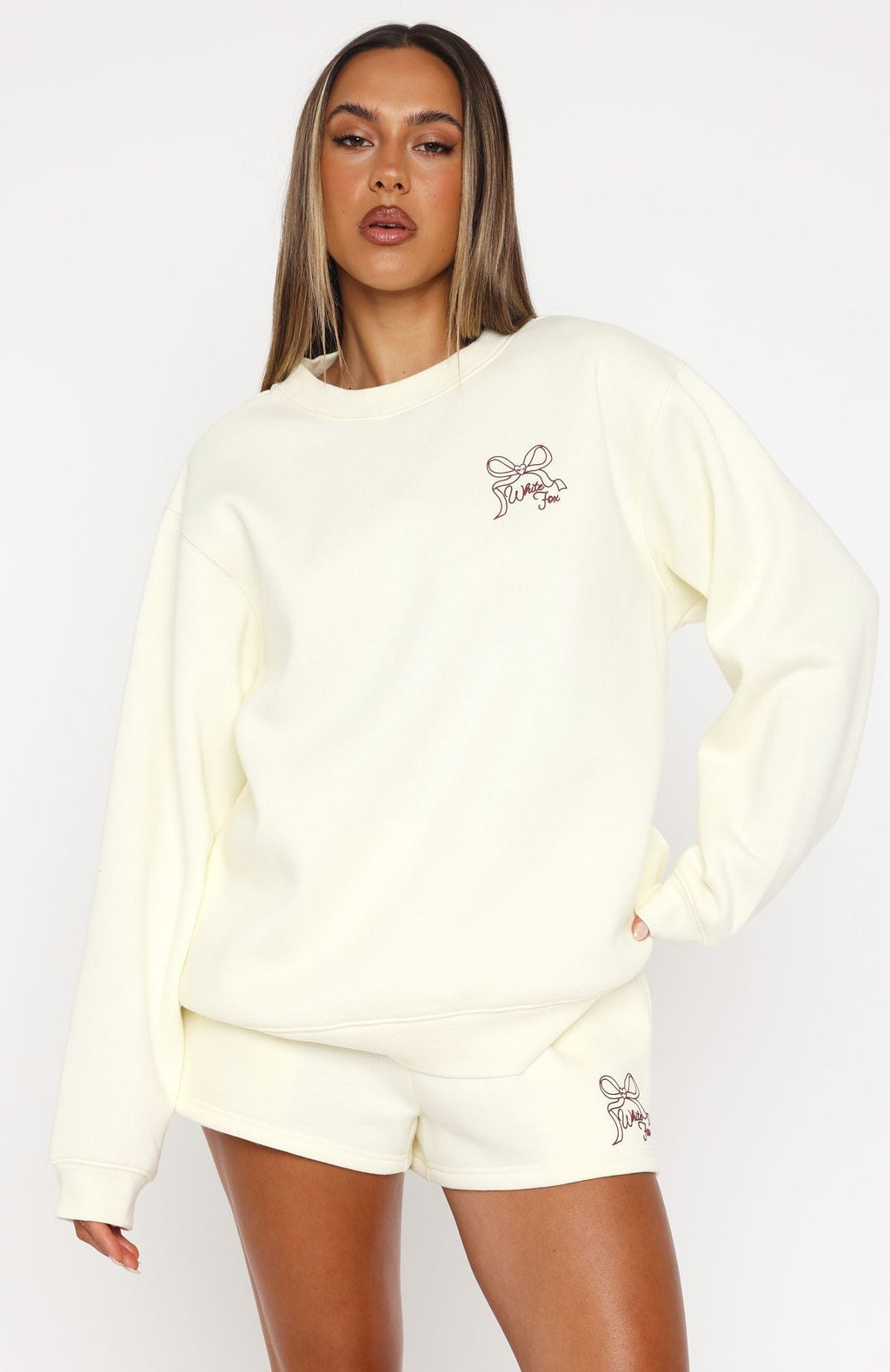 Love You Forever Oversized Sweater CreamL/XL