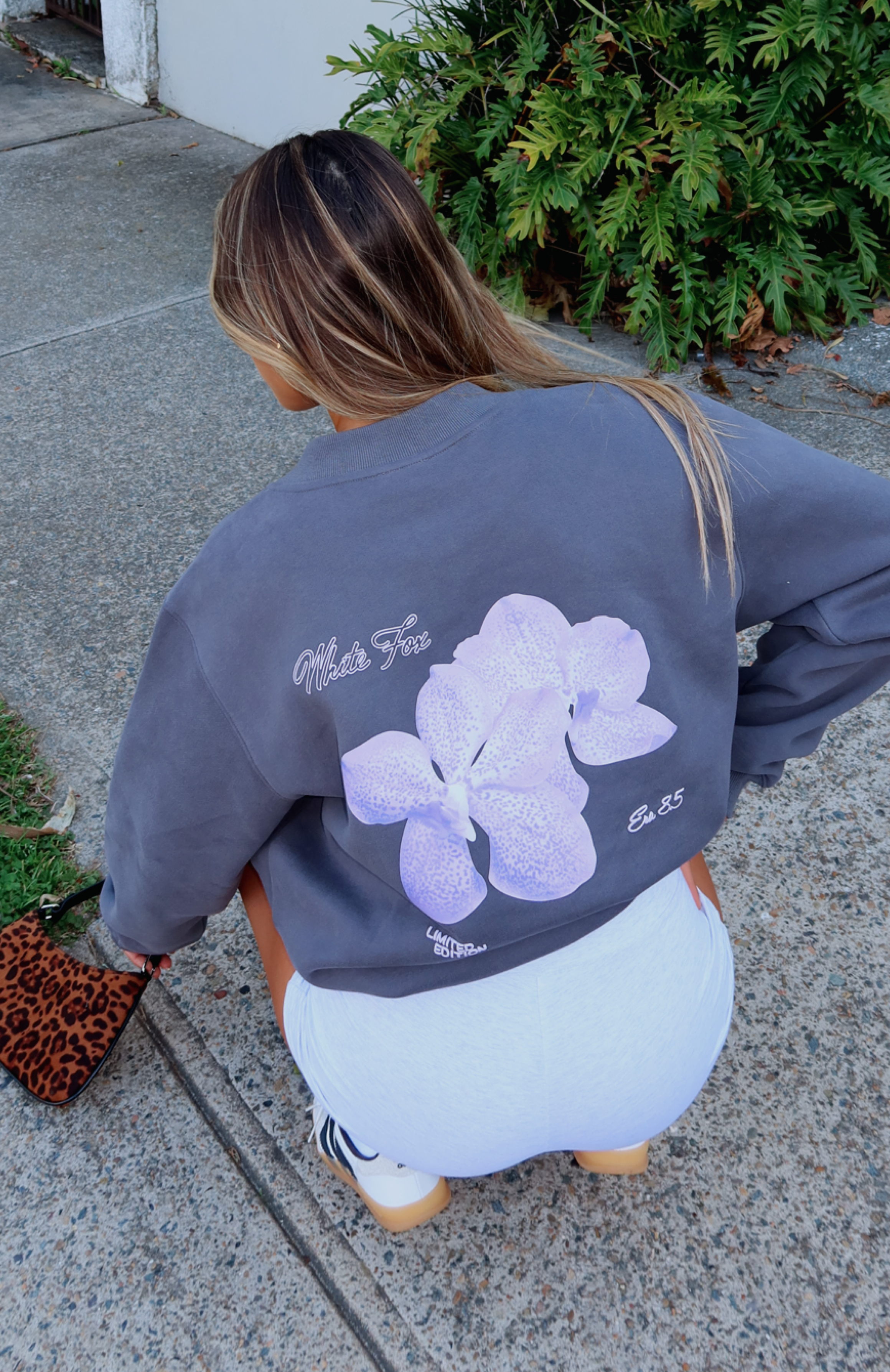 With Love Forever Oversized Sweater Volcanic3XS/XXS