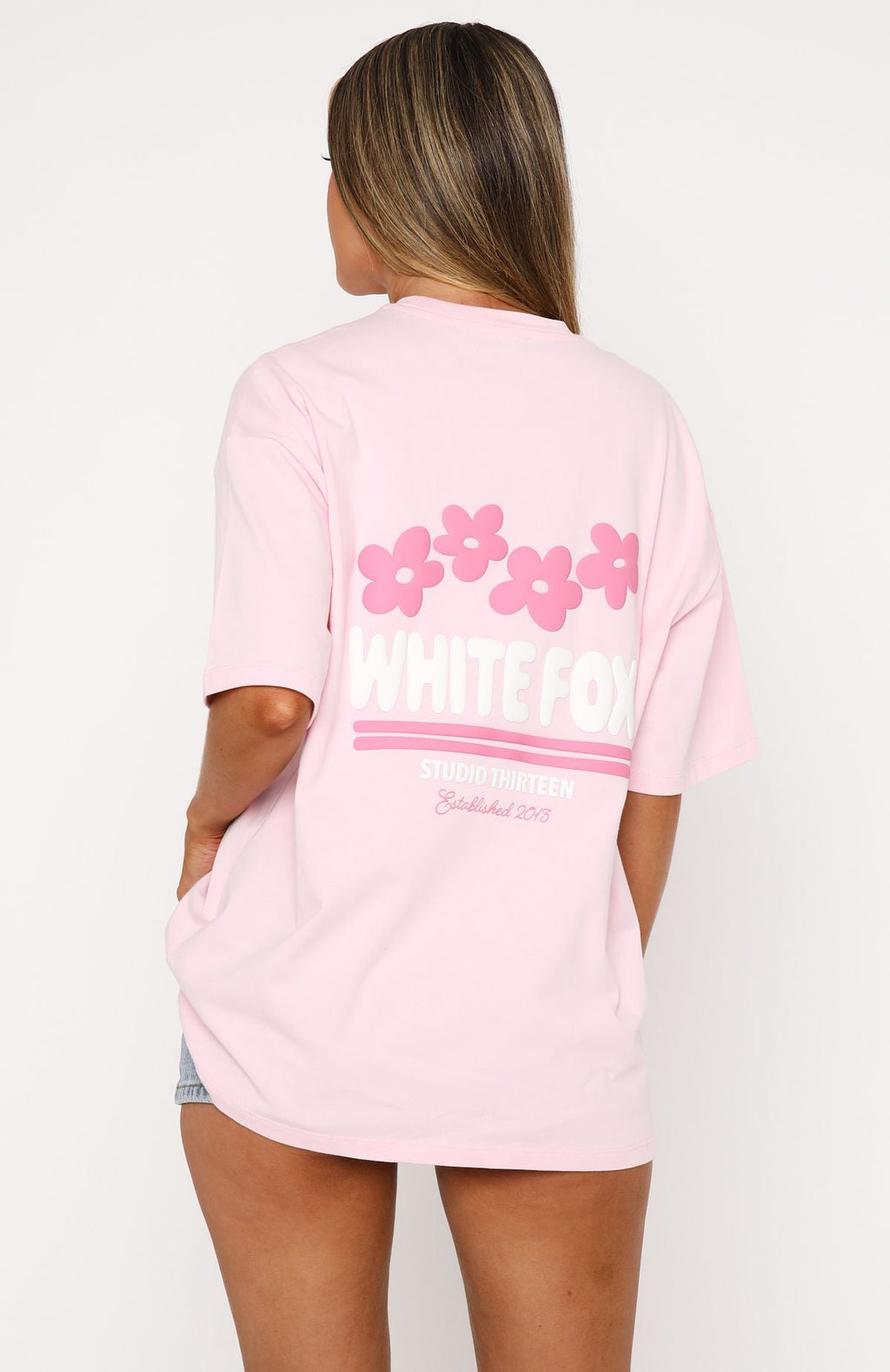 Tropic Time Oversized Tee PinkS/M