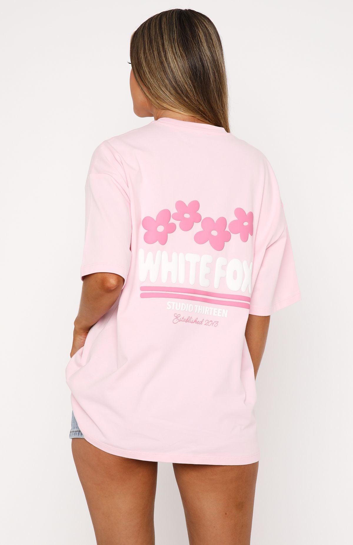 Tropic Time Oversized Tee PinkS/M
