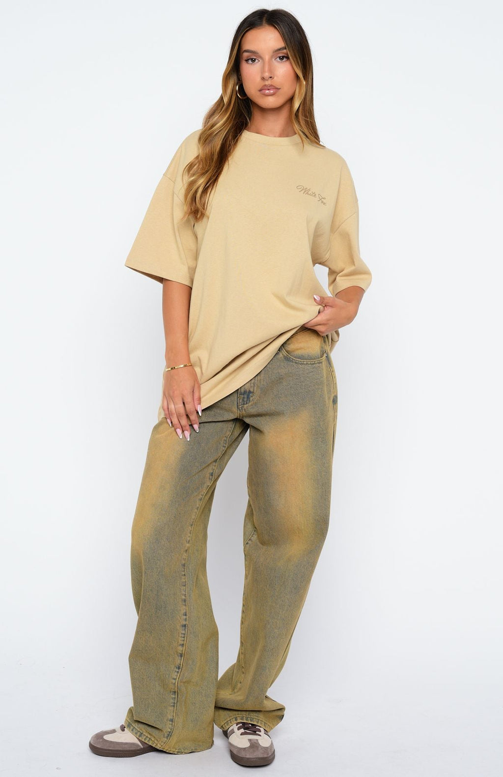 Creative Studios Oversized Tee OatmealXL/XXL