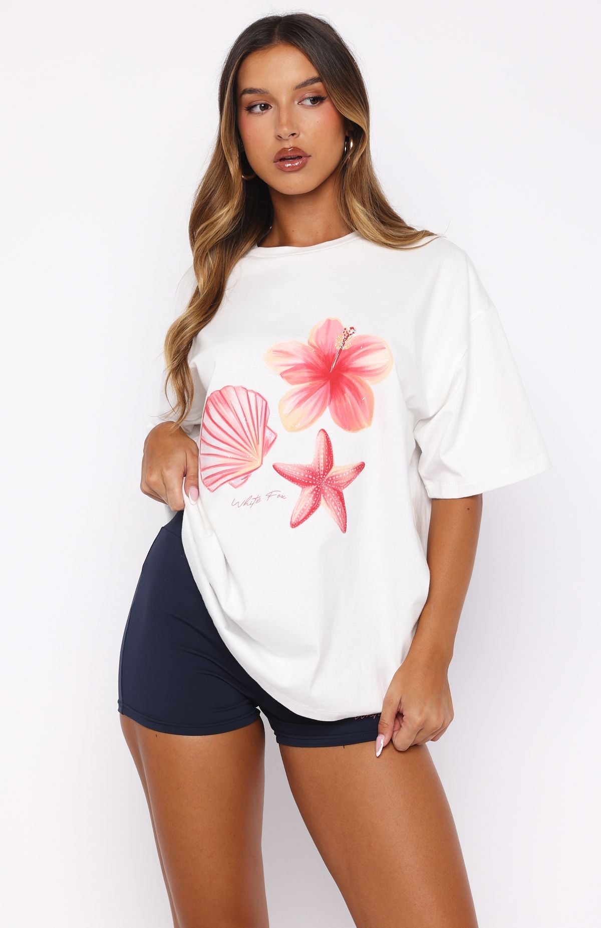 Treasured Memories Oversized Tee WhiteXXS/XS