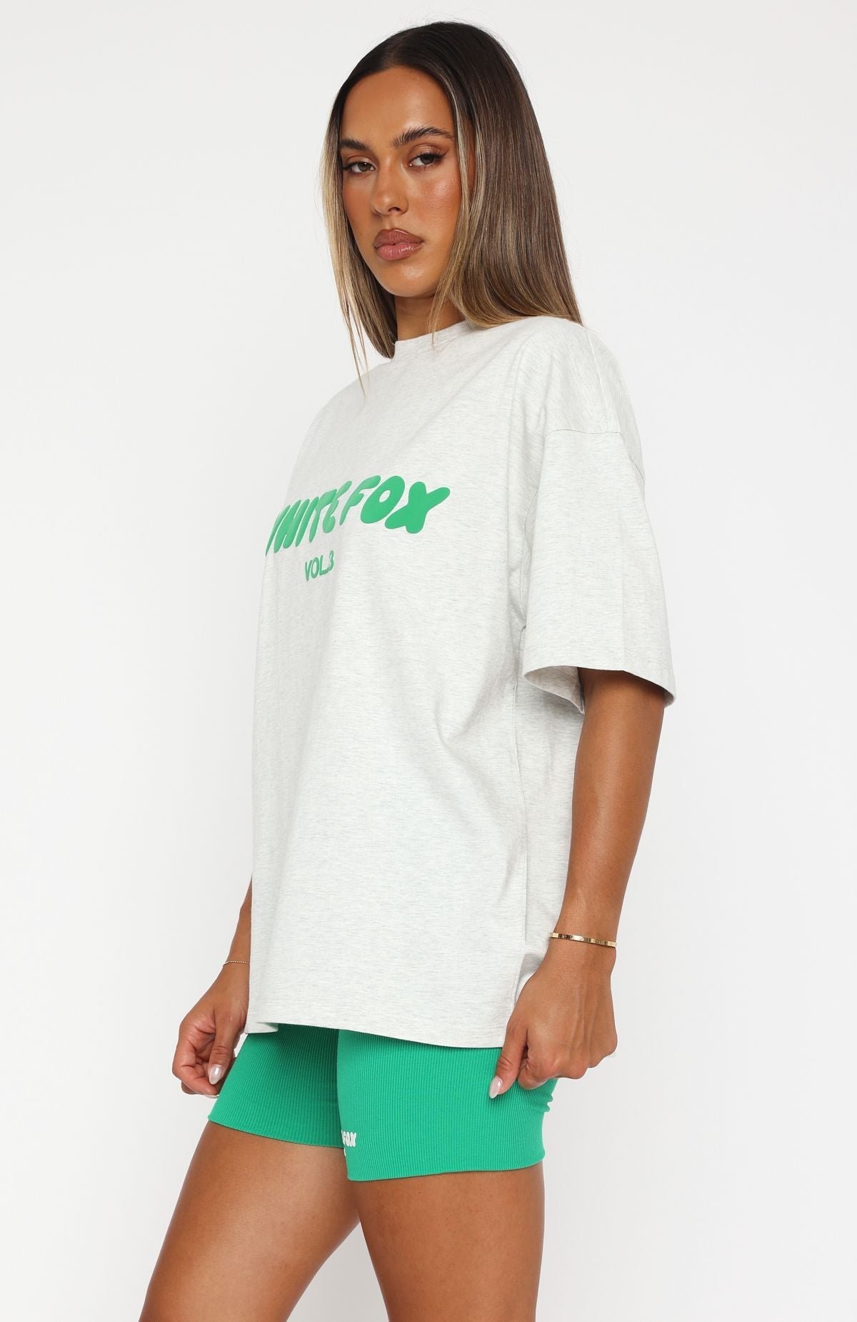 Offstage Oversized Tee Glacier GreyXS/S