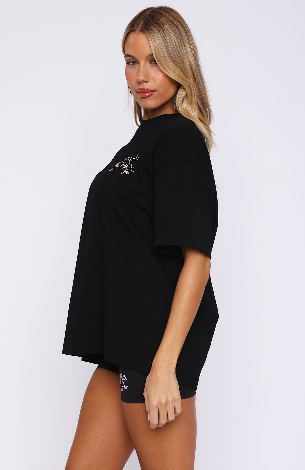 Love You Forever Oversized Tee BlackXS/S