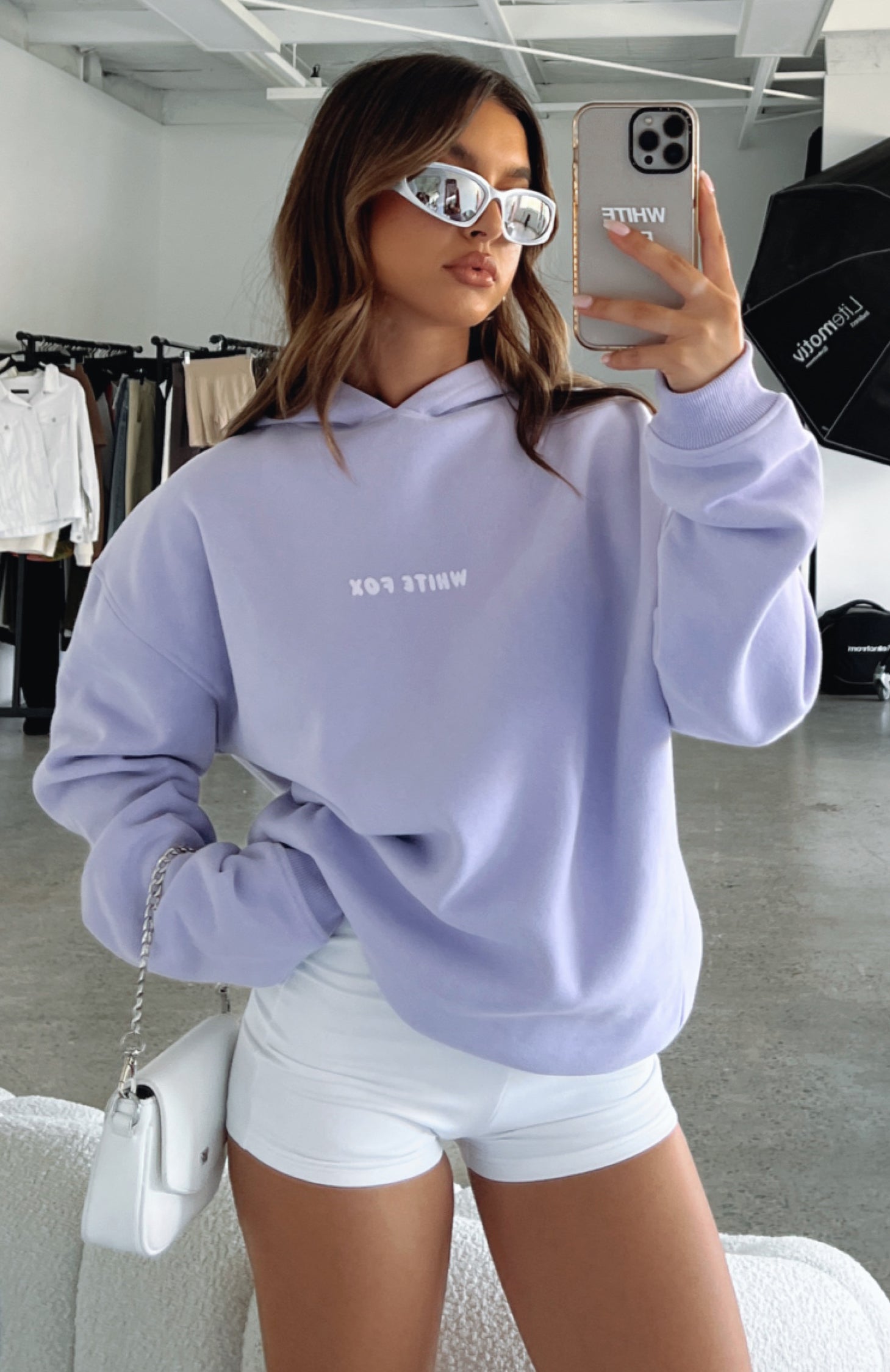 Leisure Series Oversized Hoodie LavenderM/L