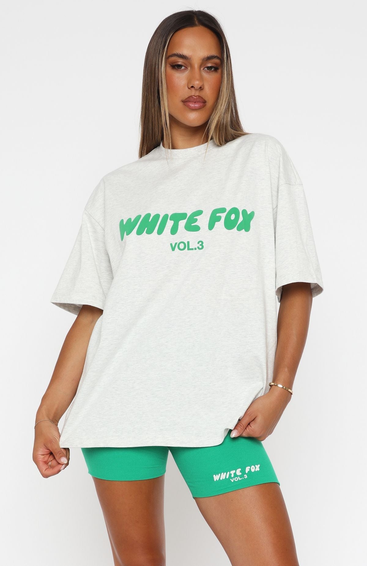 Offstage Oversized Tee Glacier GreyXXS/XS